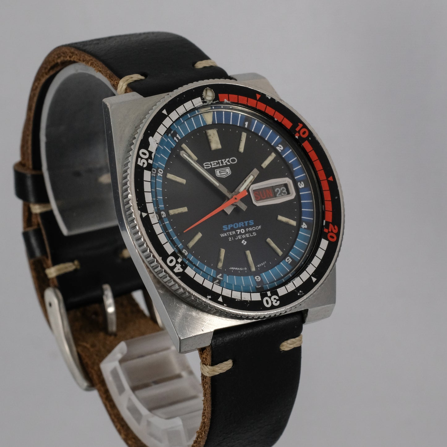 1969 Seiko 5 Sports Regatta Timer 6119-6050