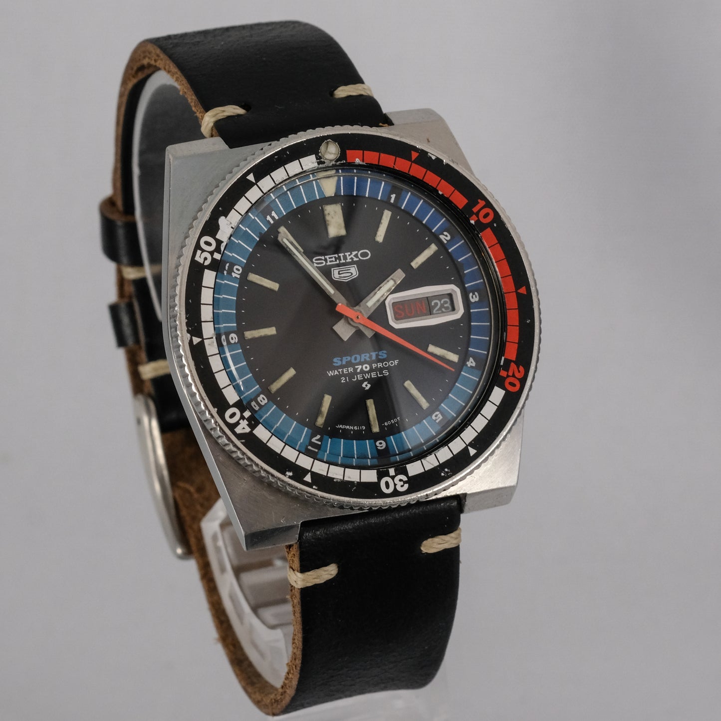 1969 Seiko 5 Sports Regatta Timer 6119-6050