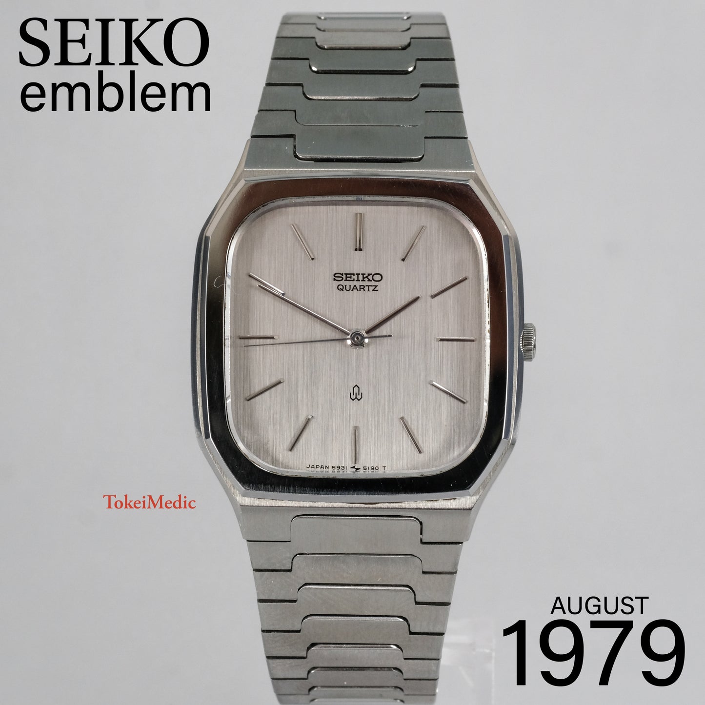 1979 Seiko Emblem 5931-5190