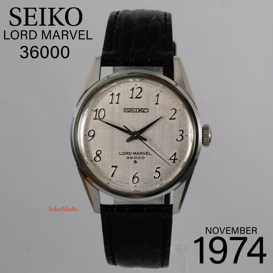 1974 Seiko Lord Marvel 36000 5740-8000