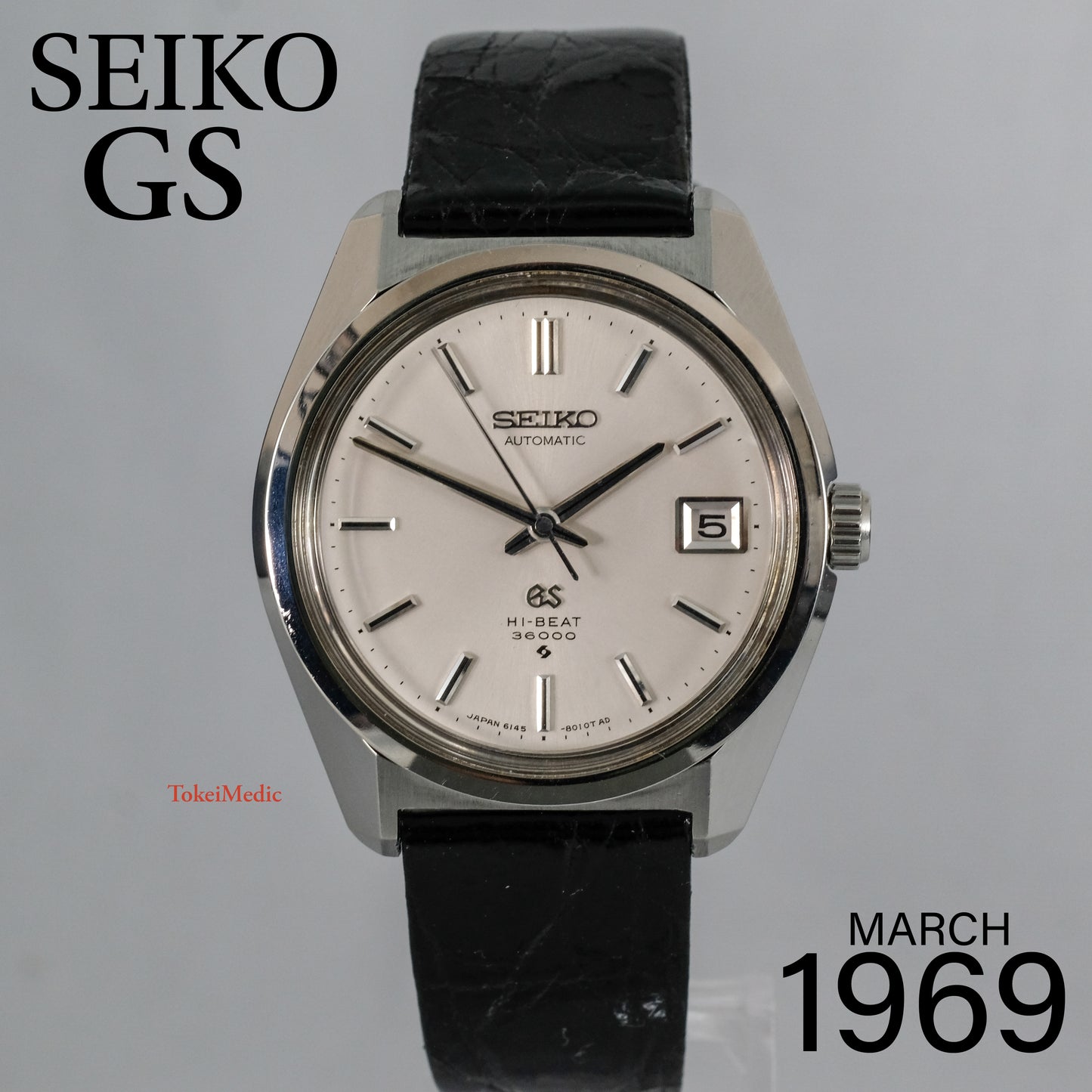 1969 Seiko GS 36000 6145-8000