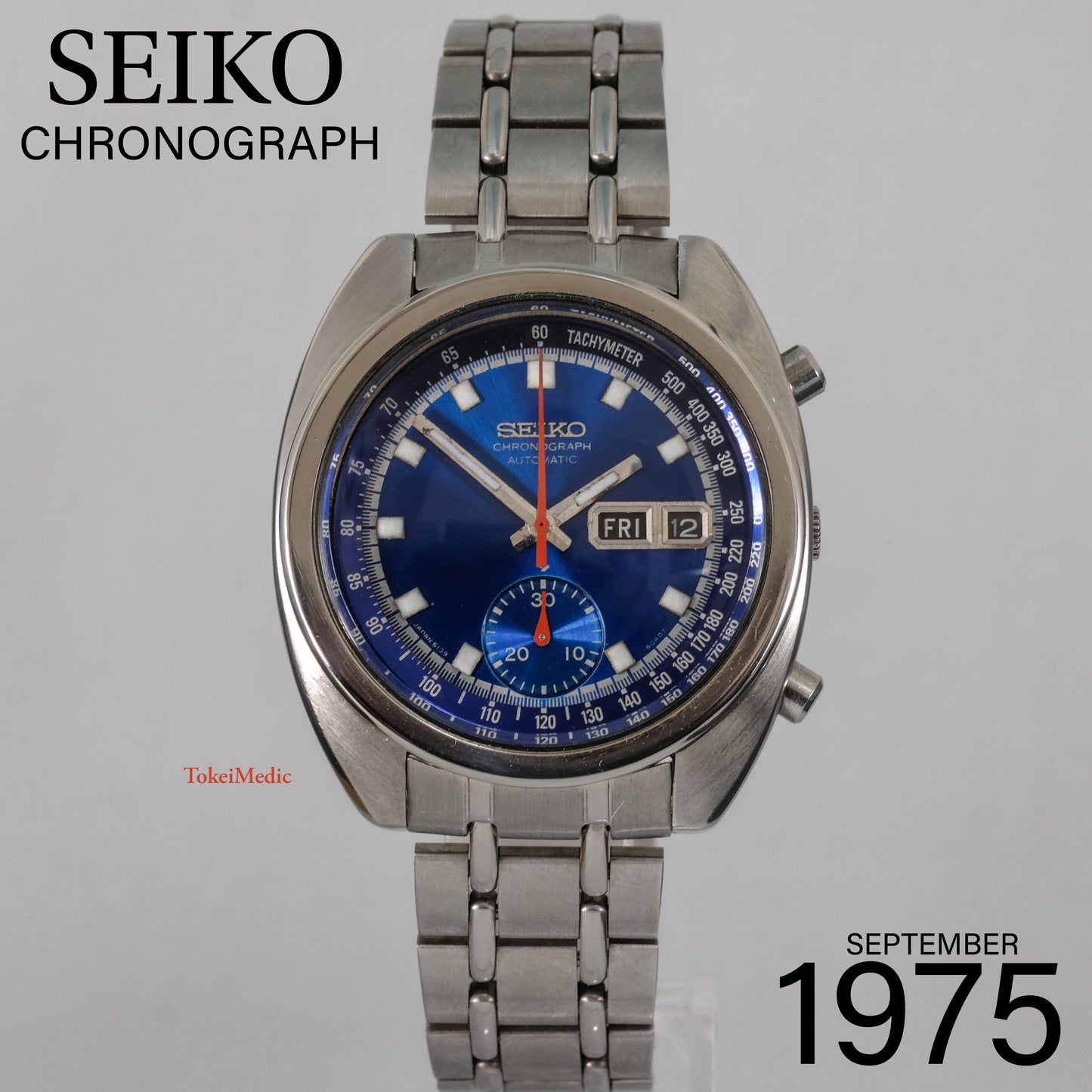 1975 Seiko Chronograph "Bruce Lee" 6139-6012