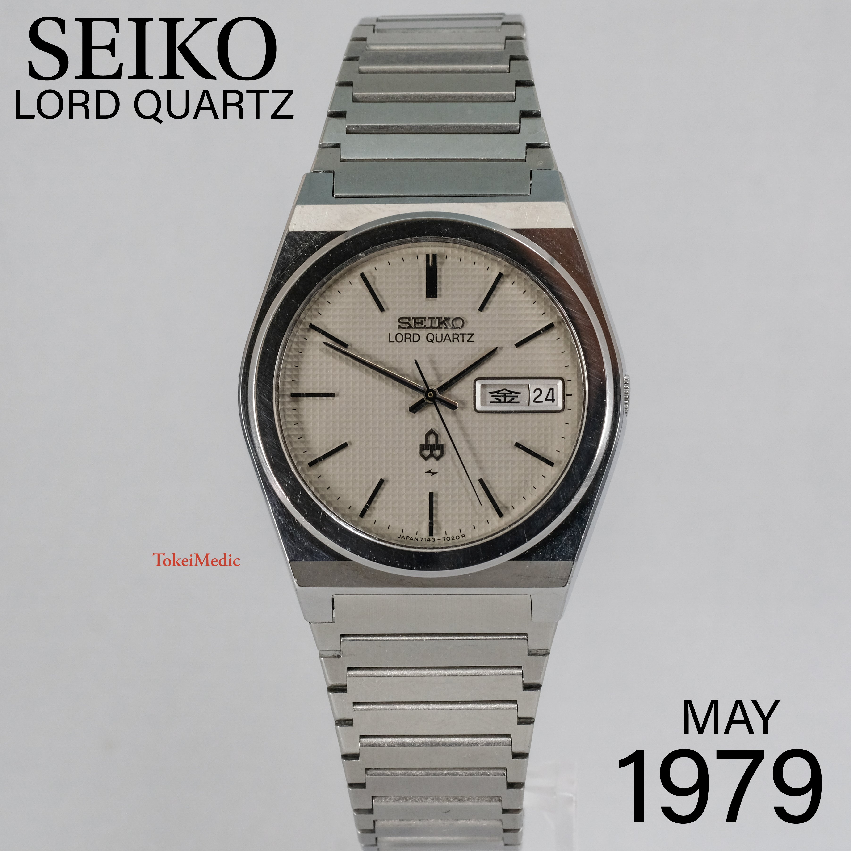 1979 Seiko Lord Quartz 7143-7010 – TokeiMedic