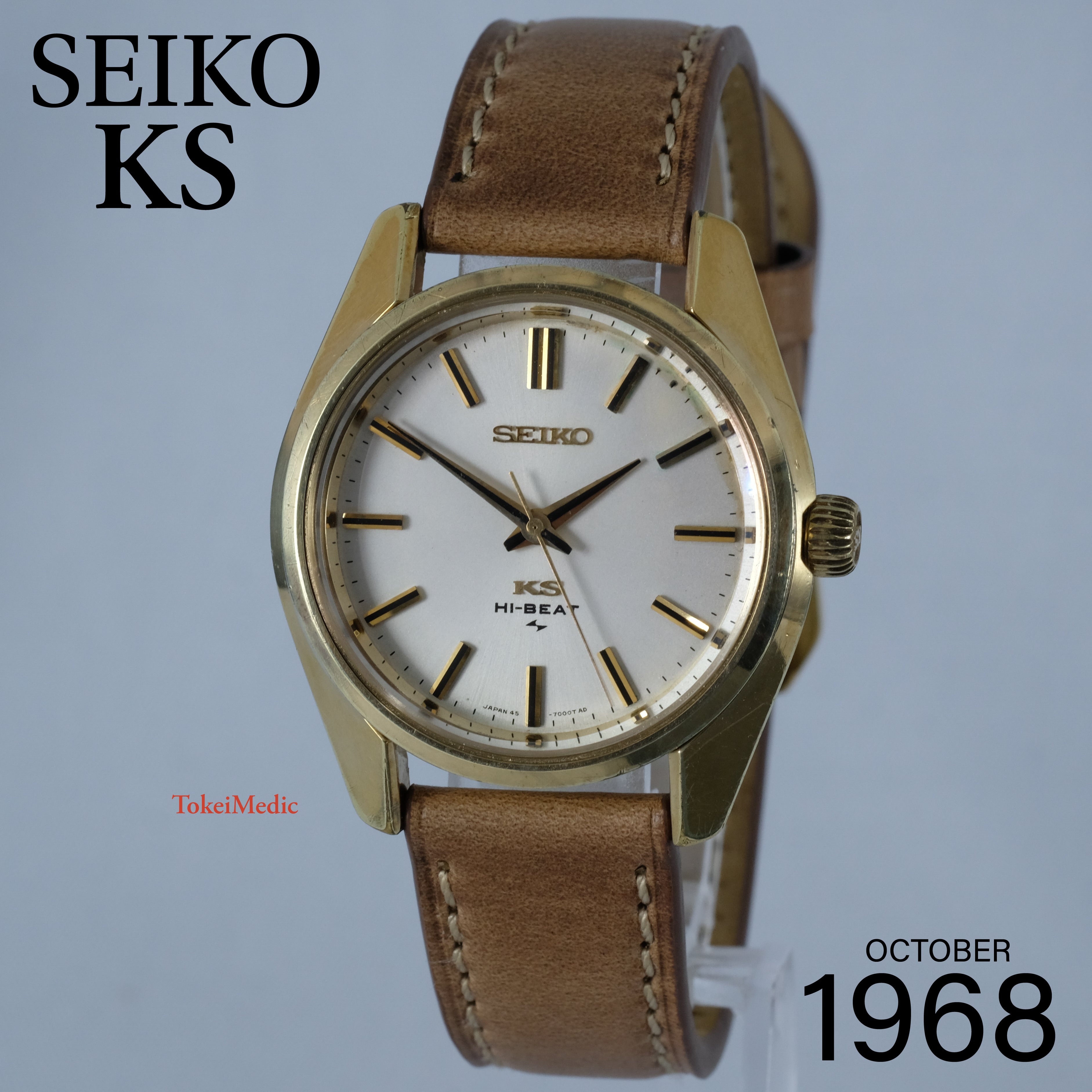 SEIKO KS HI-BEAT 45-7001 ベルト無し SEIKO KS HI-BEAT 45-7001