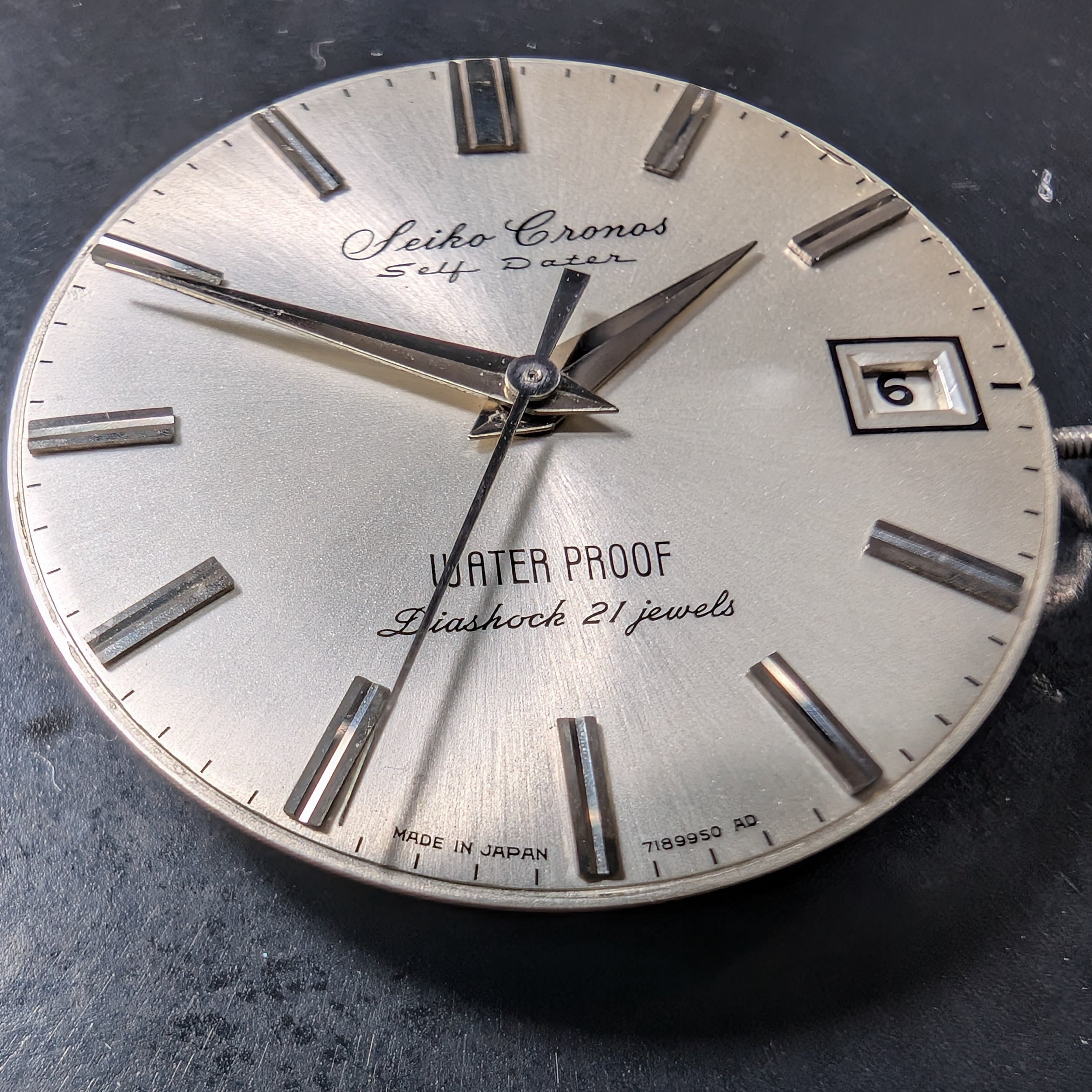 1964 Seiko Cronos Self Dater 718990 – TokeiMedic