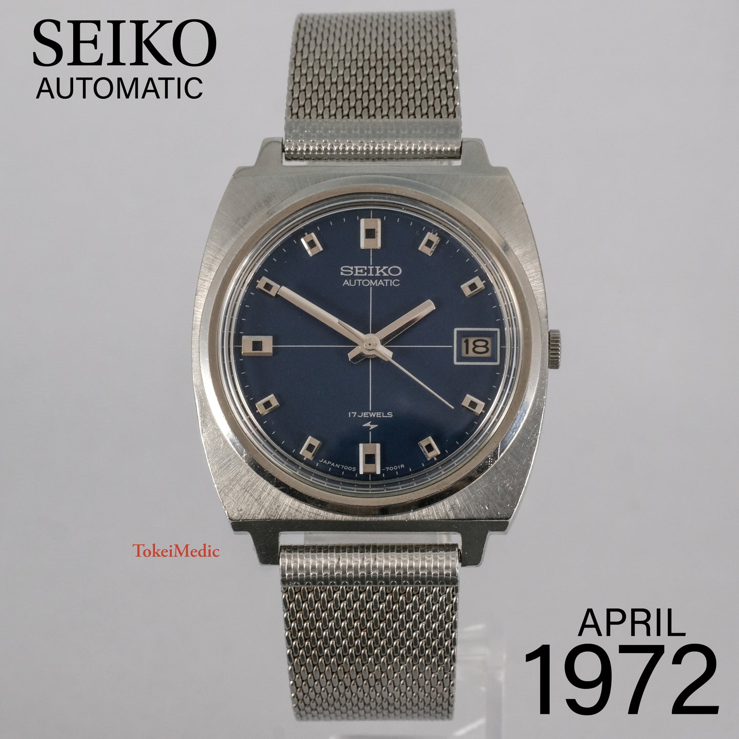 1972 Seiko Automatic 7005-7001