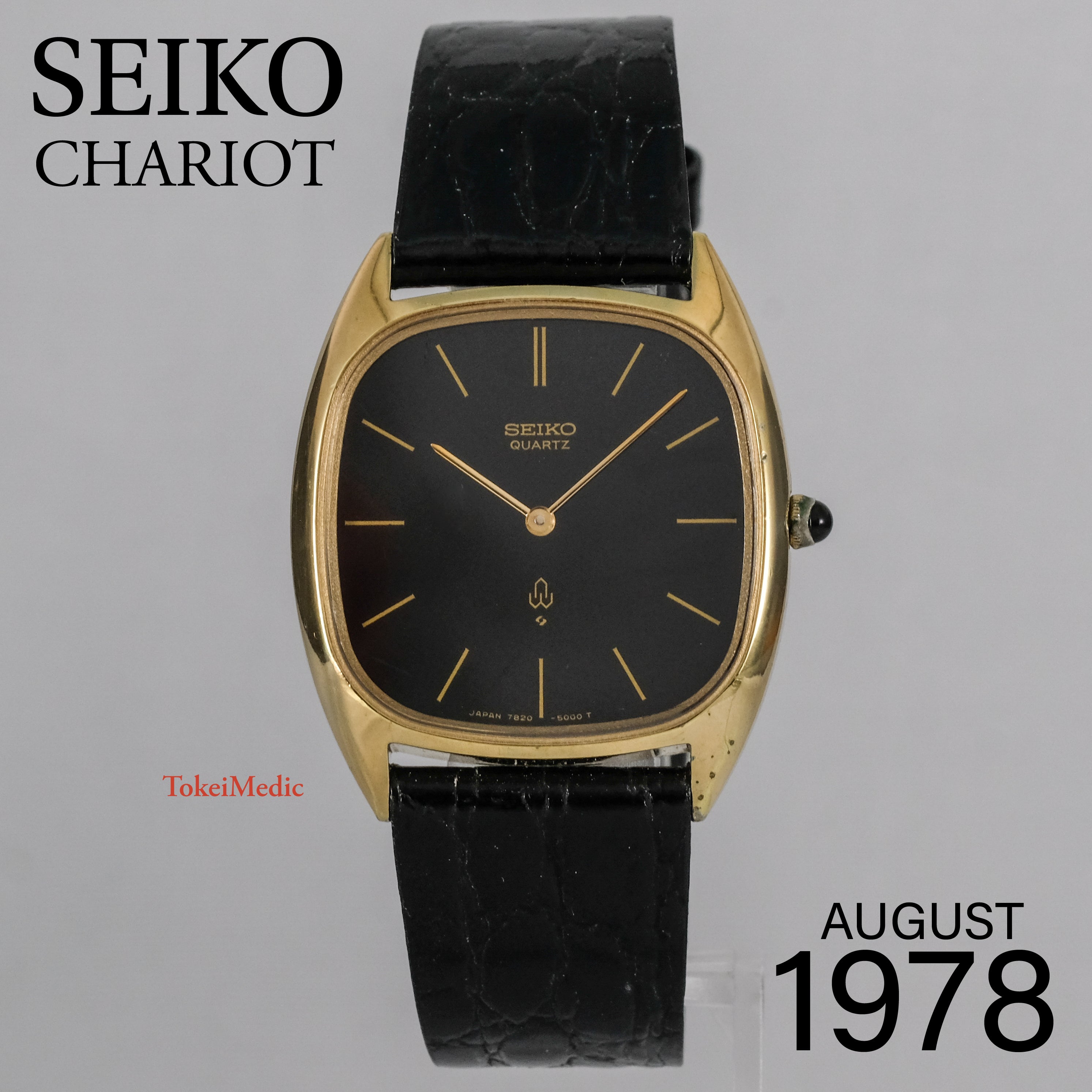 1978 Seiko Chariot 7820-5000 – TokeiMedic