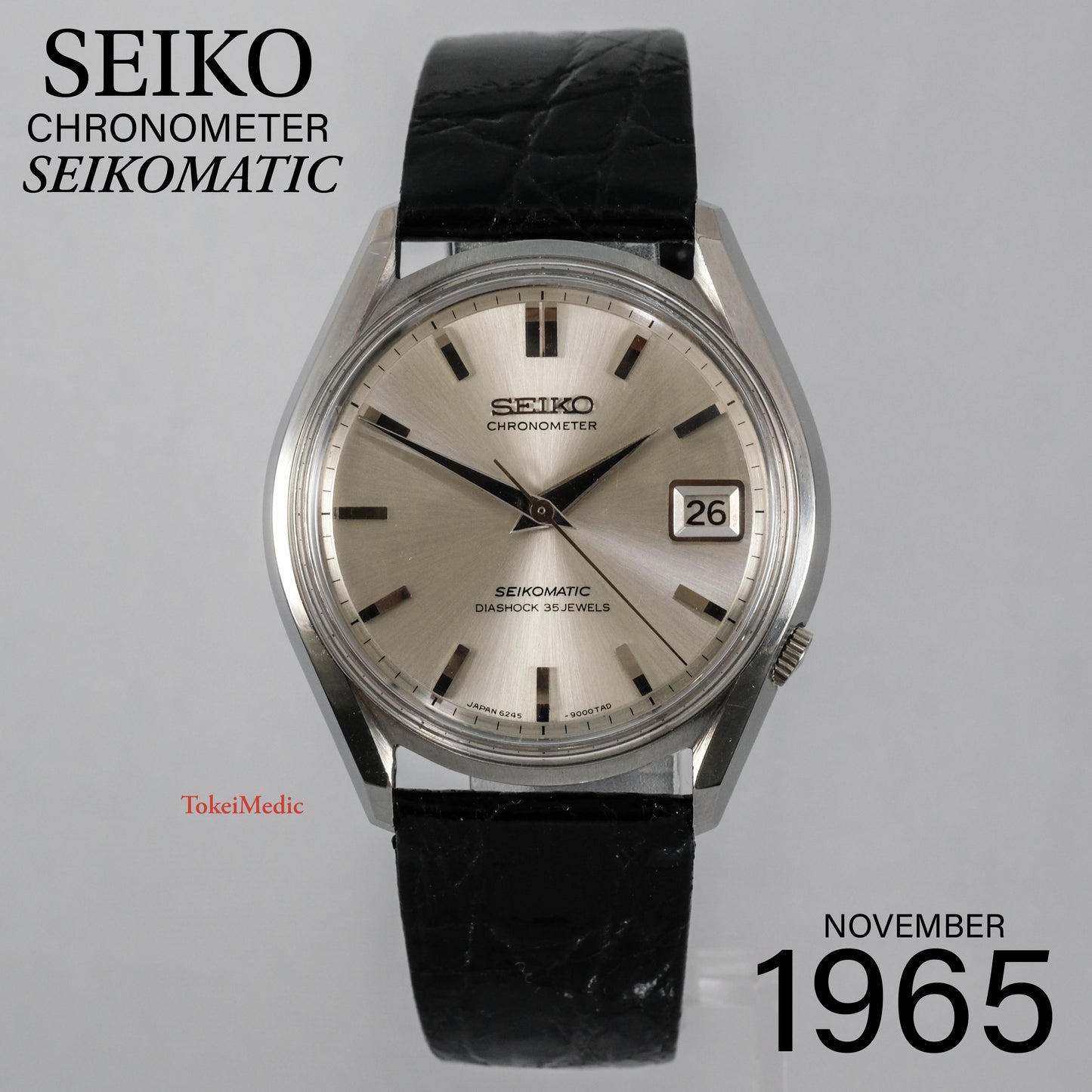 1965 Seiko Chronometer Seikomatic 6245-9000