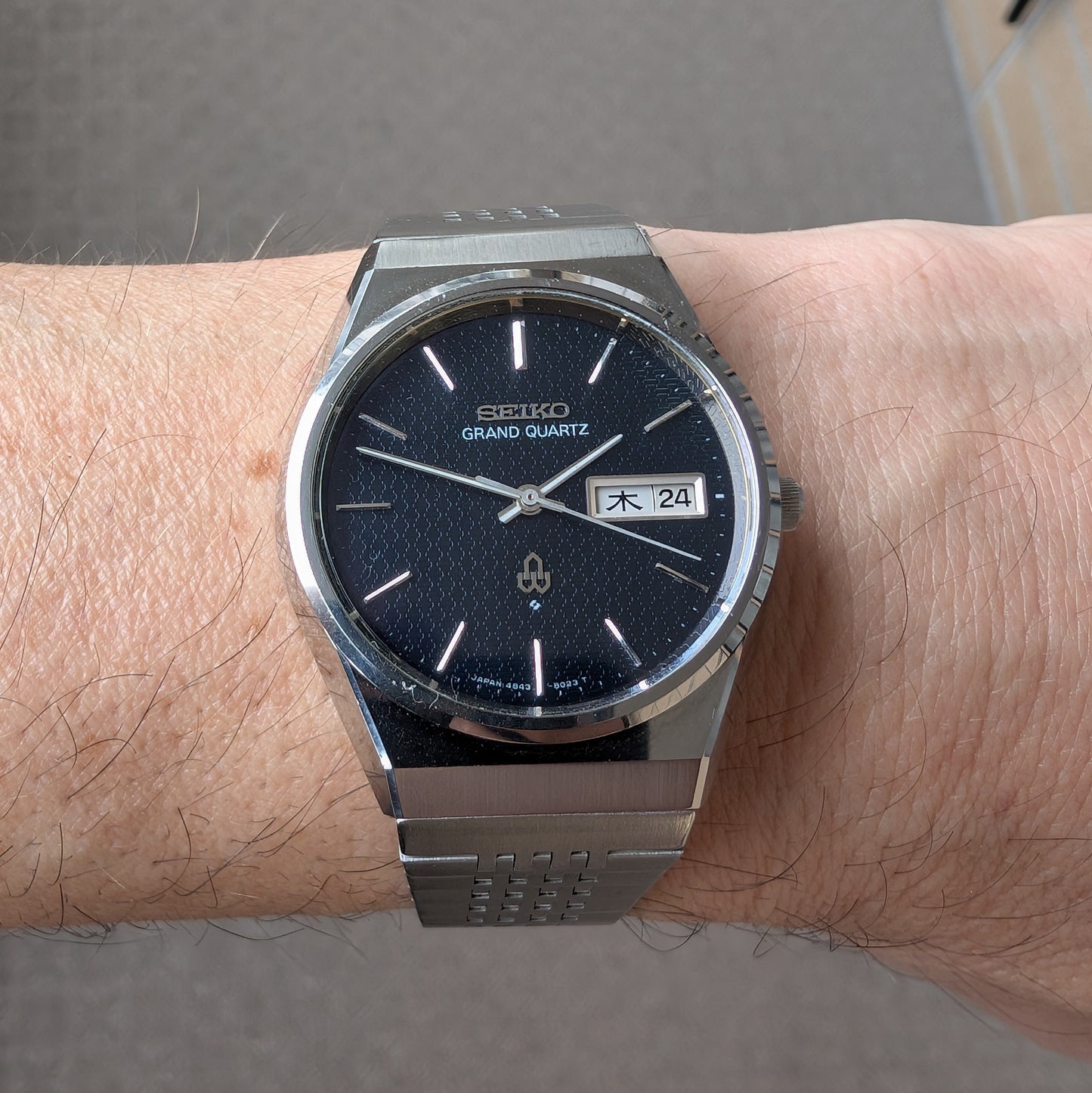 1976 Seiko Grand Quartz 4843-8050