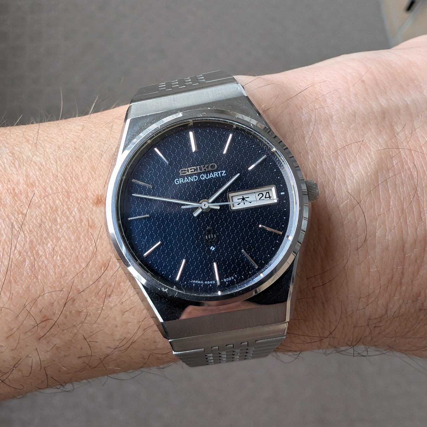 1976 Seiko Grand Quartz 4843-8050