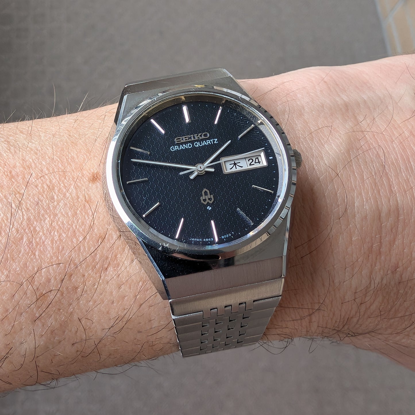 1976 Seiko Grand Quartz 4843-8050