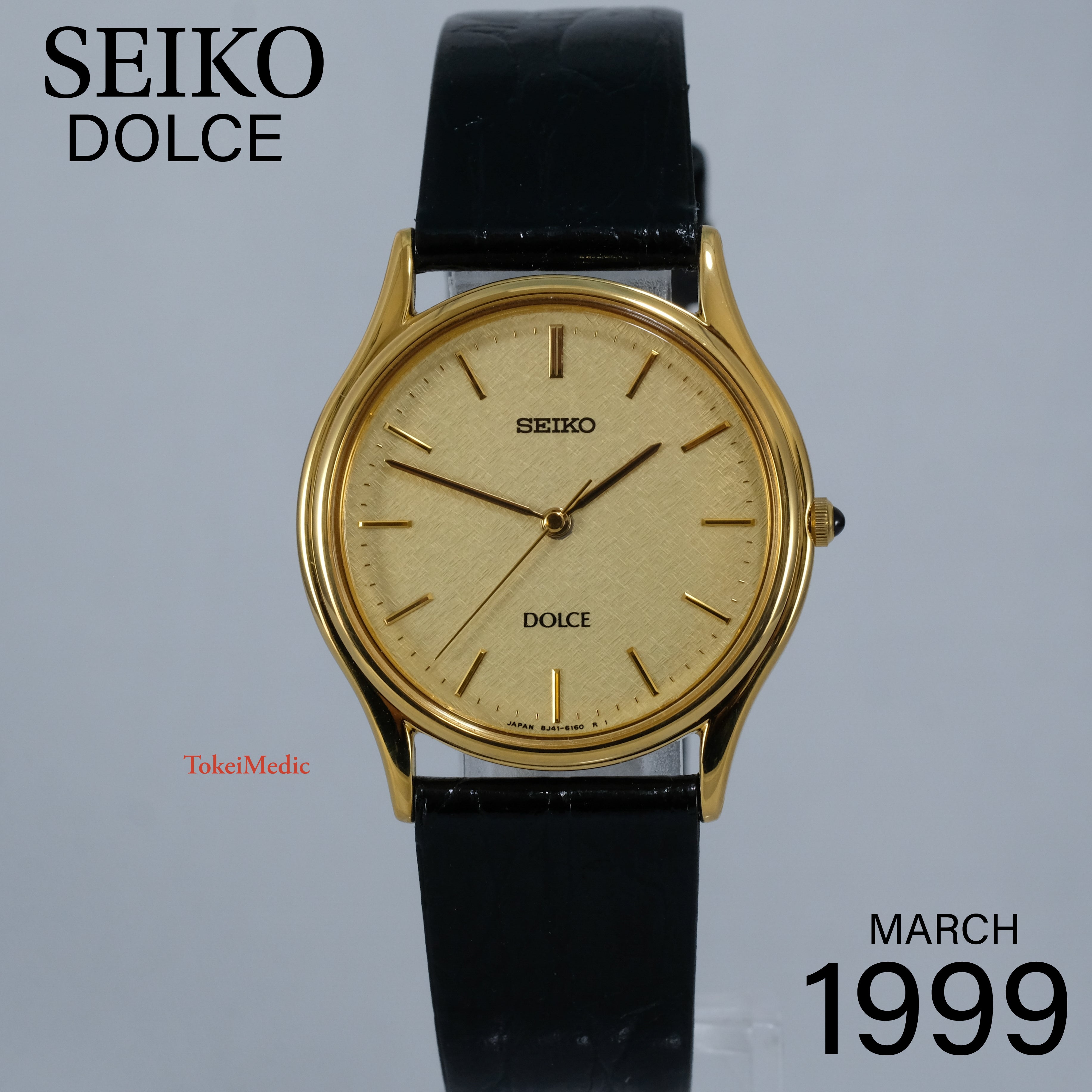 1999 Seiko Dolce 8J41-6100 – TokeiMedic