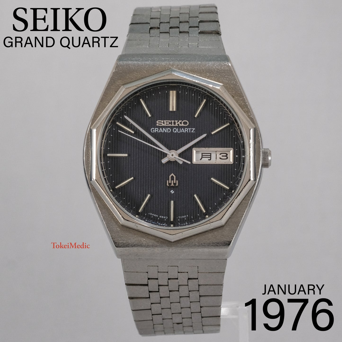1976 Seiko Grand Quartz 4843-7000