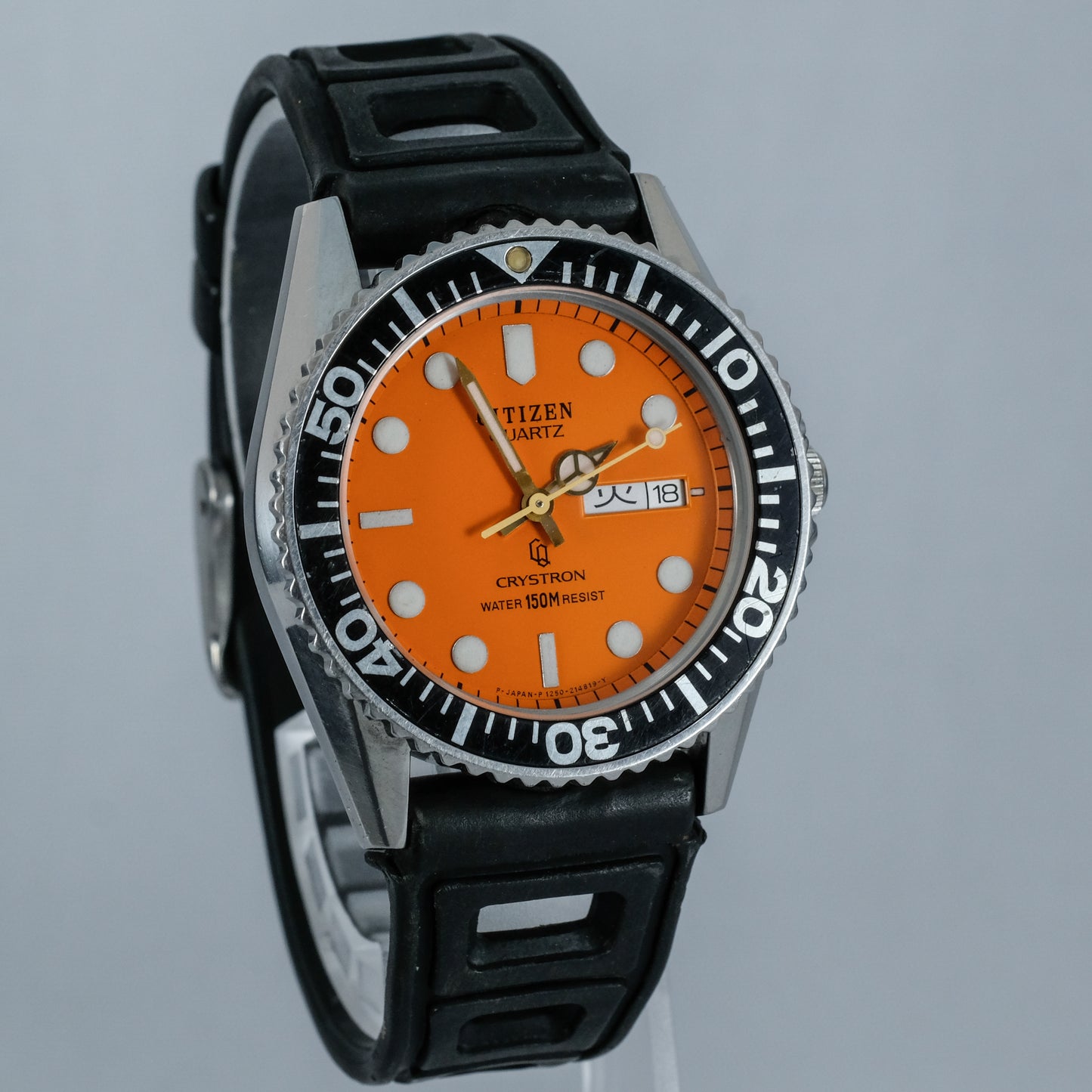 1981 Citizen Crystron Quartz Diver 4-212461Y