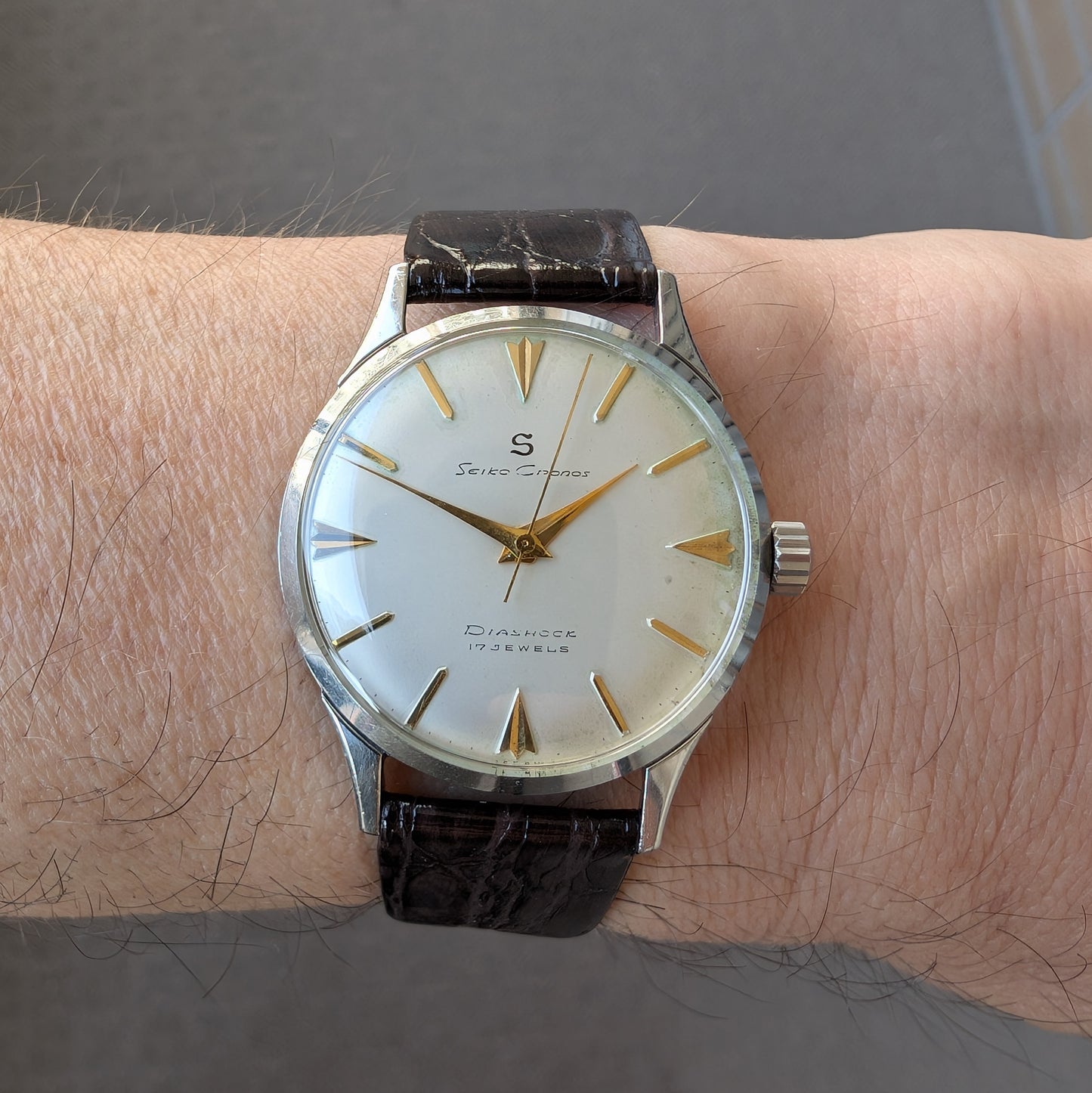 1958 Seiko Cronos 14035