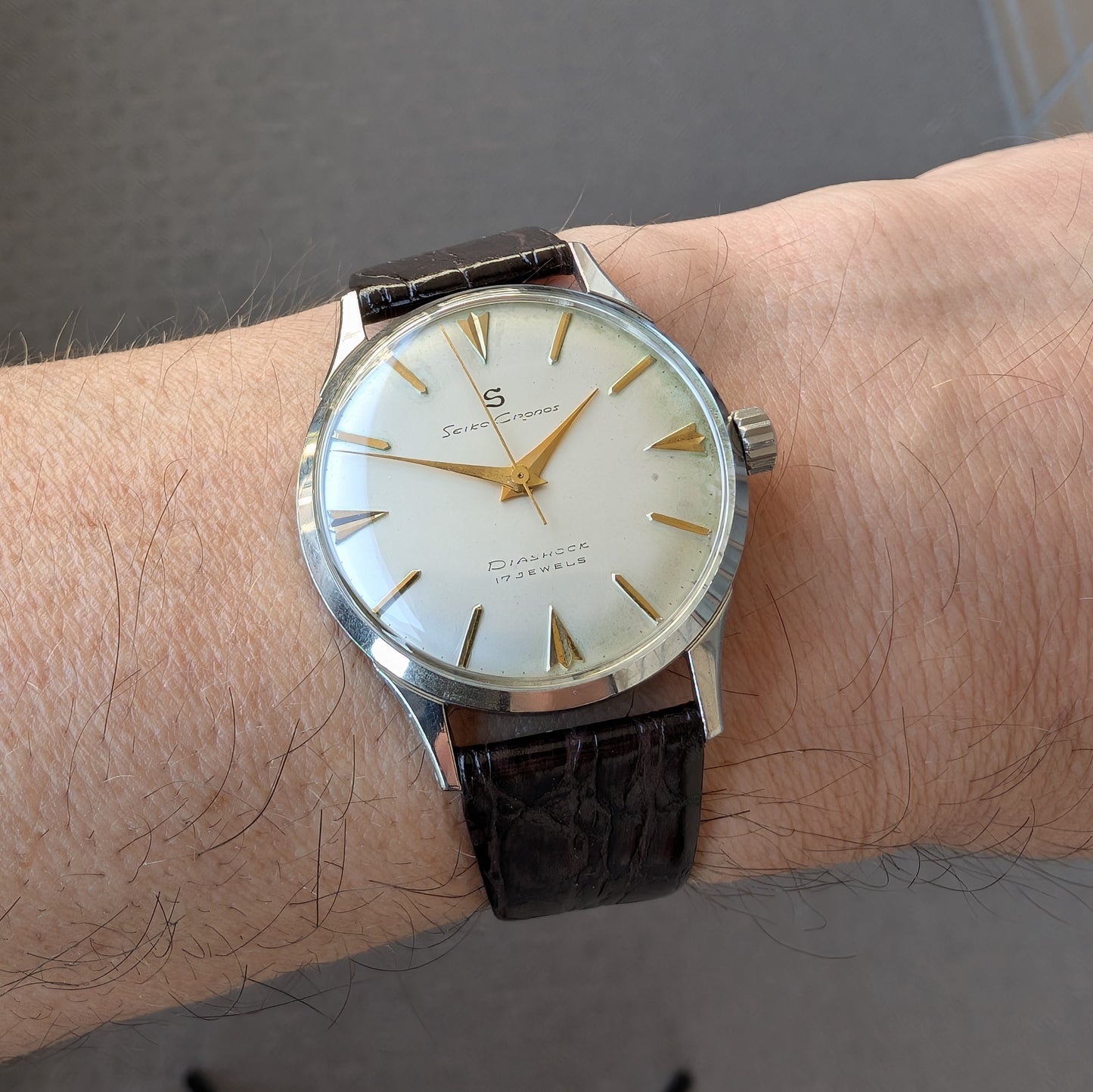 1958 Seiko Cronos 14035