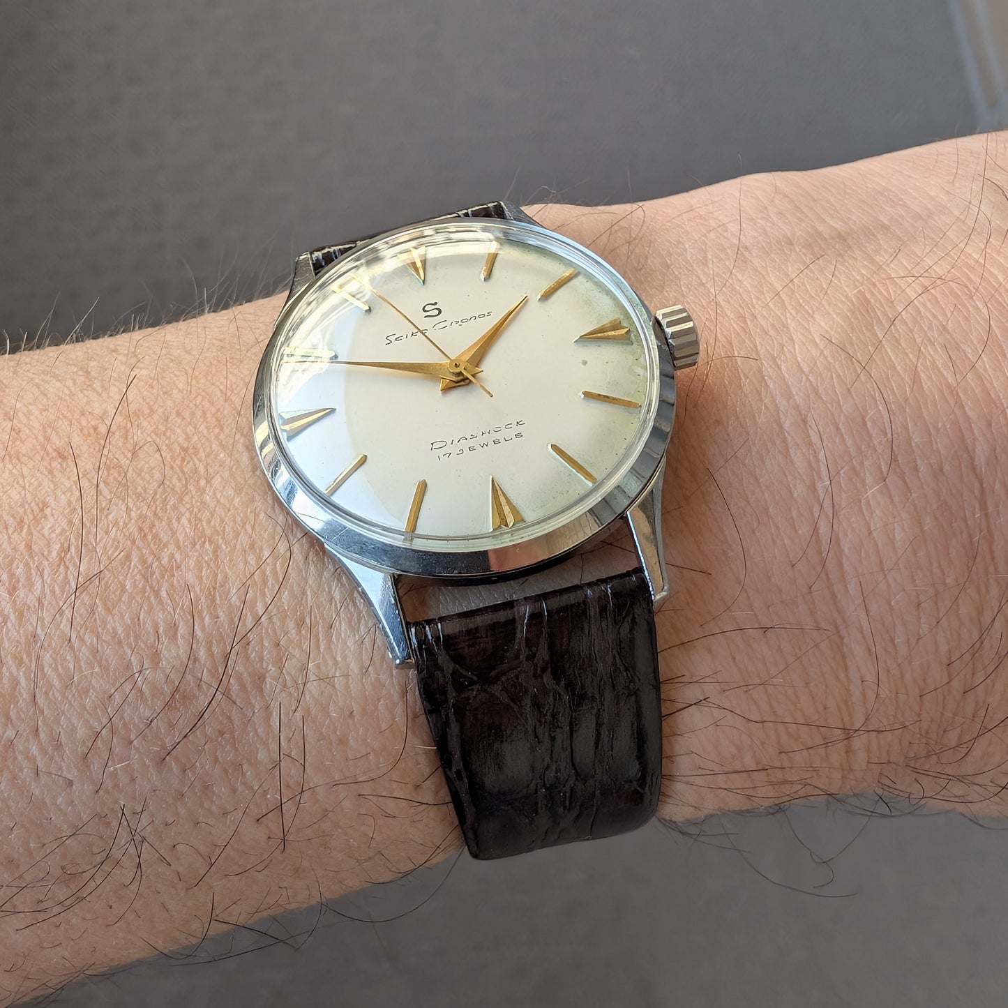 1958 Seiko Cronos 14035