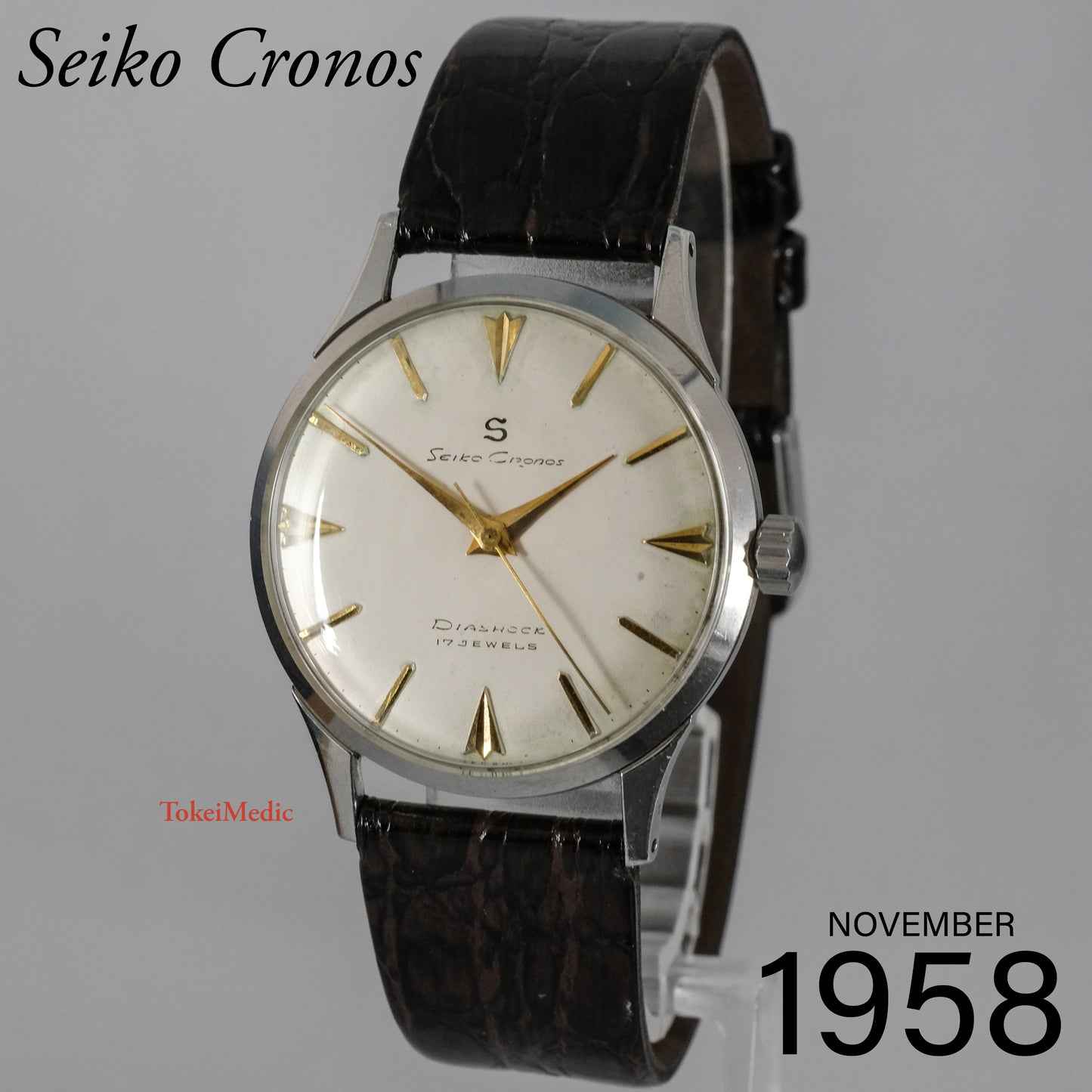 1958 Seiko Cronos 14035
