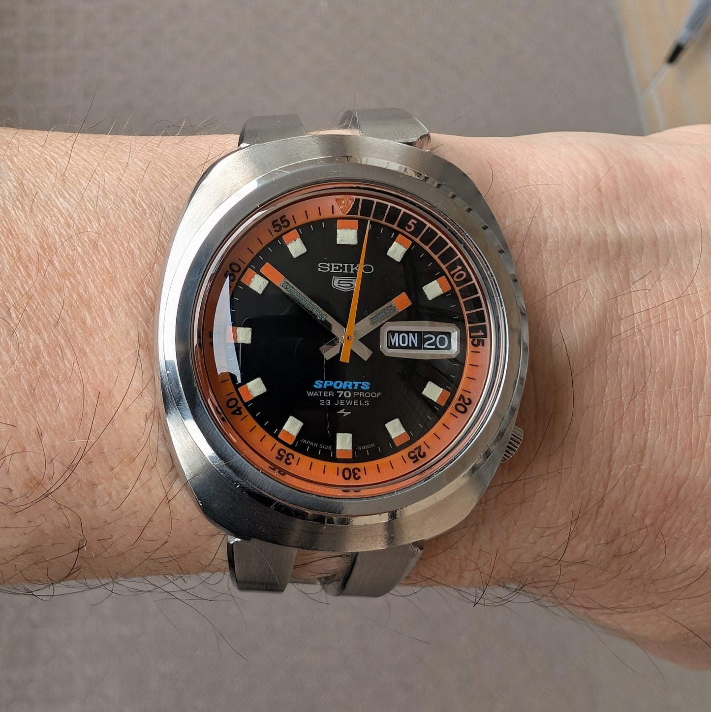 1969 Seiko 5 Sports 5126-6010