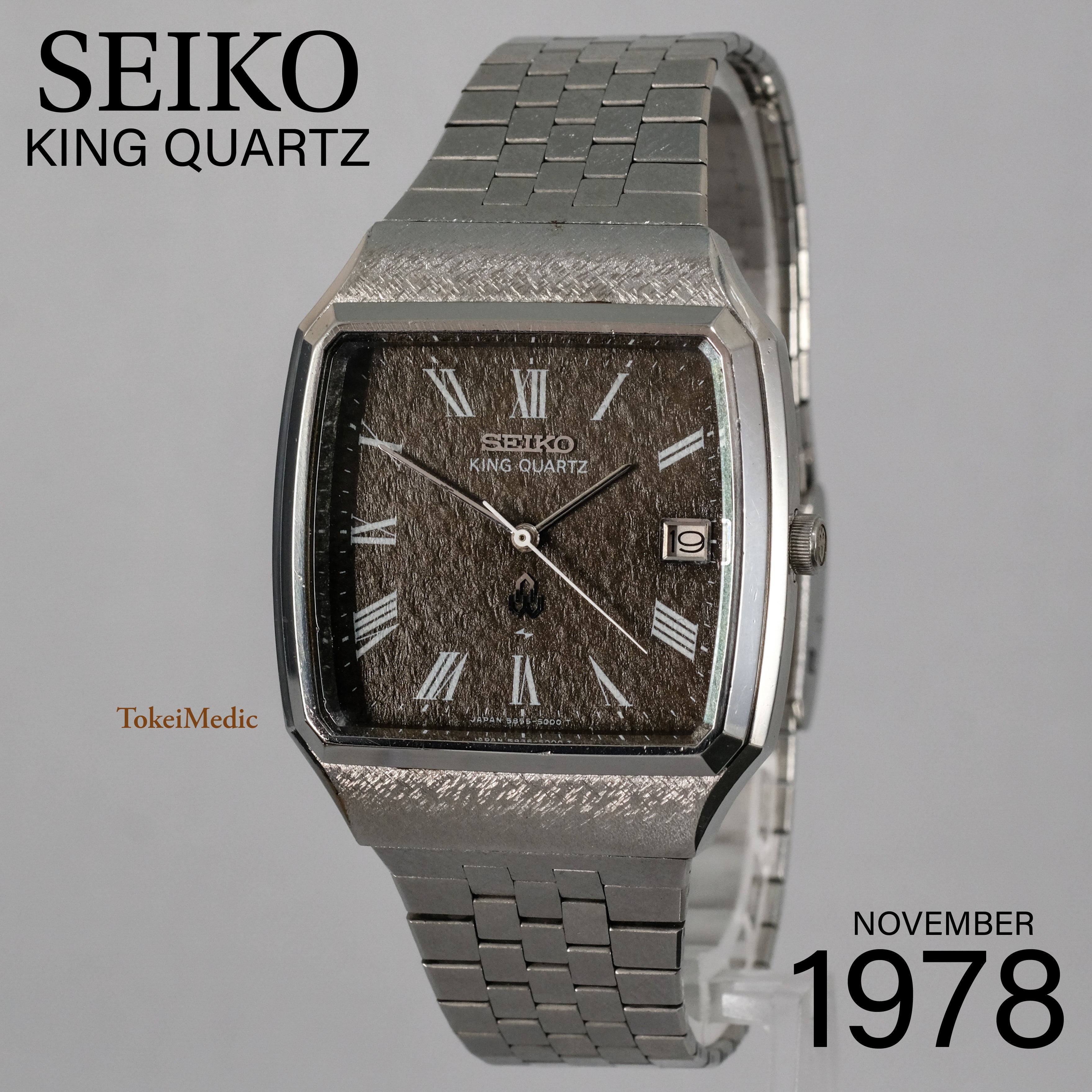 1978 Seiko King Quartz 5855-5000 – TokeiMedic