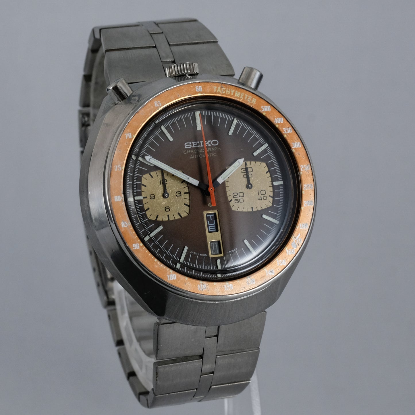 1976 Seiko "BullHead" SpeedTimer 6138-0040