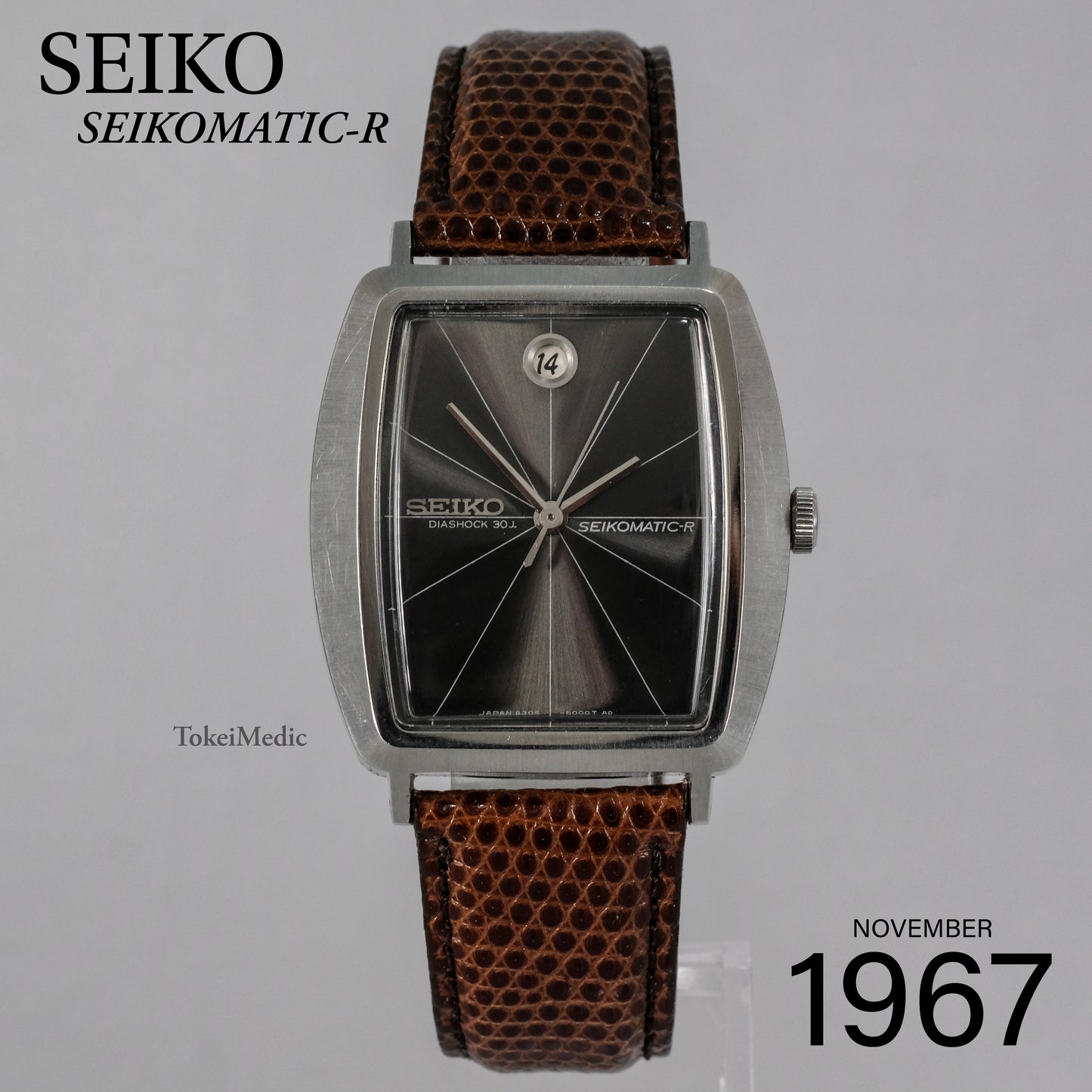 1967 Seiko Seikomatic-R 8305-5000