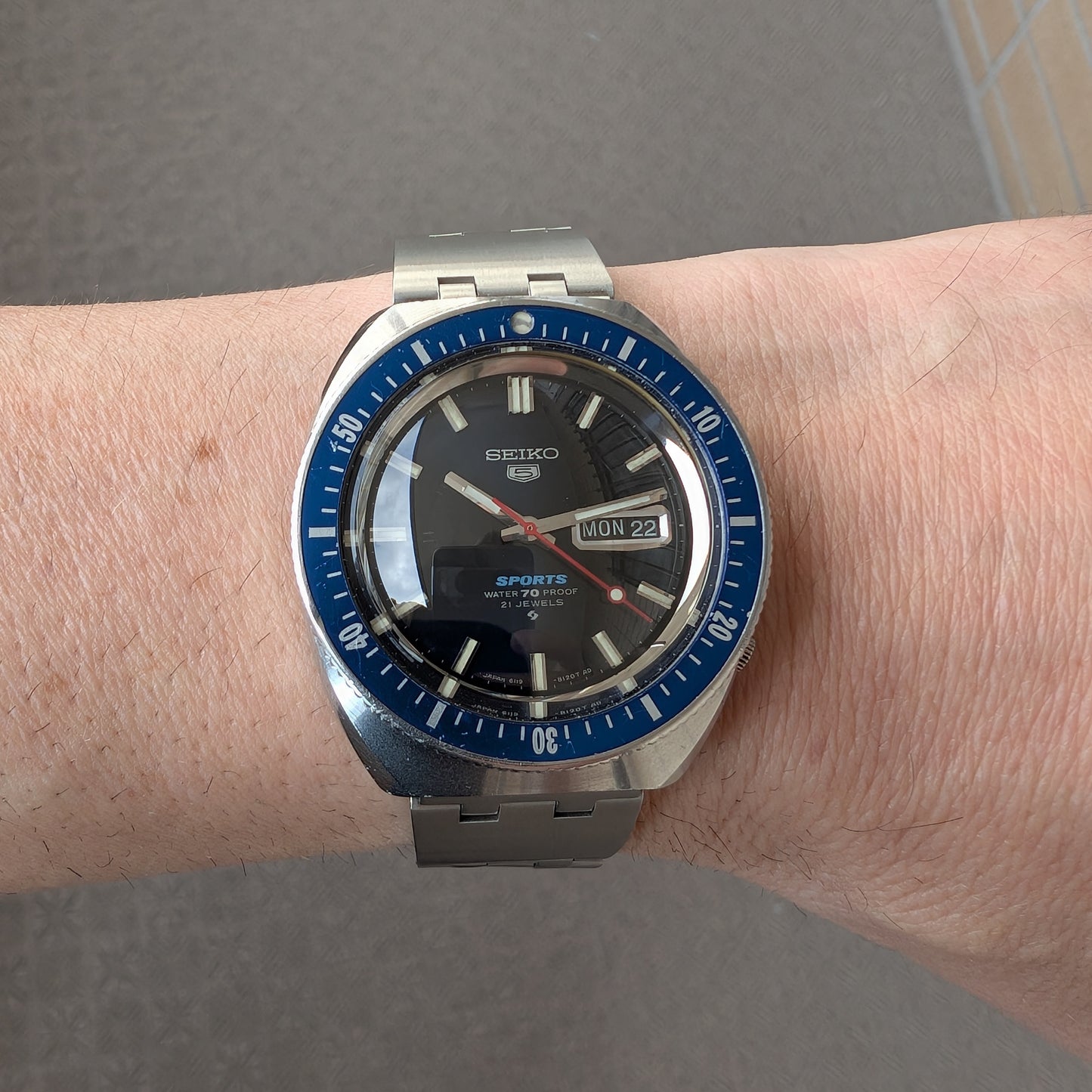 1968 Seiko 5 Sports 6119-8120