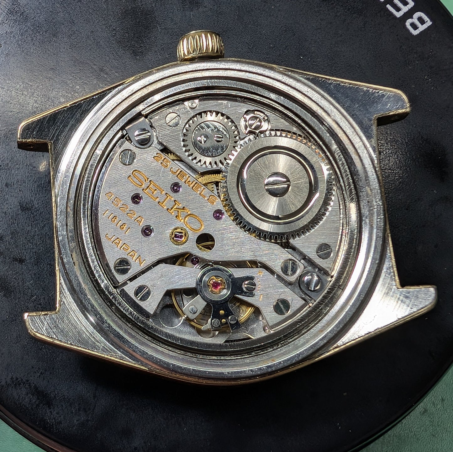 1970 Seiko GS 4522-8000 Cap Gold