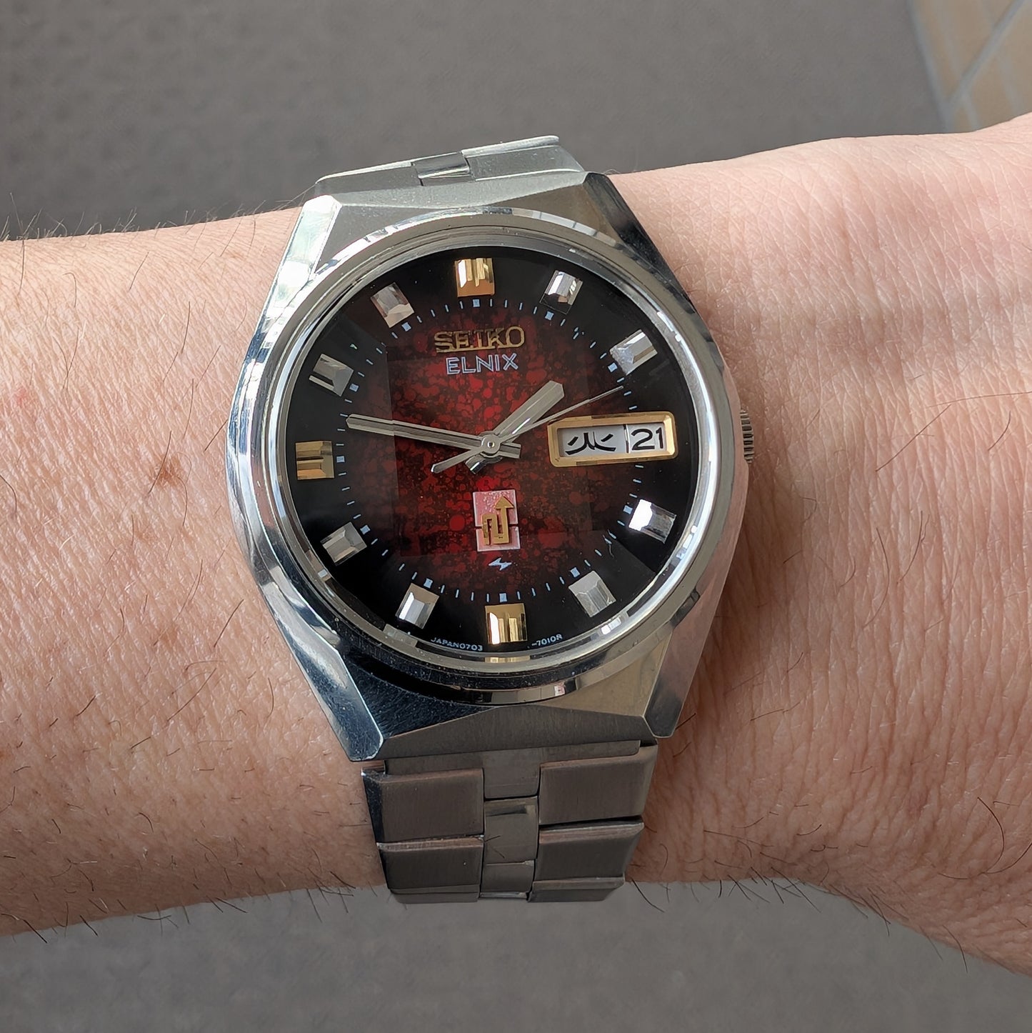 1973 Seiko Elnix 0703-7010