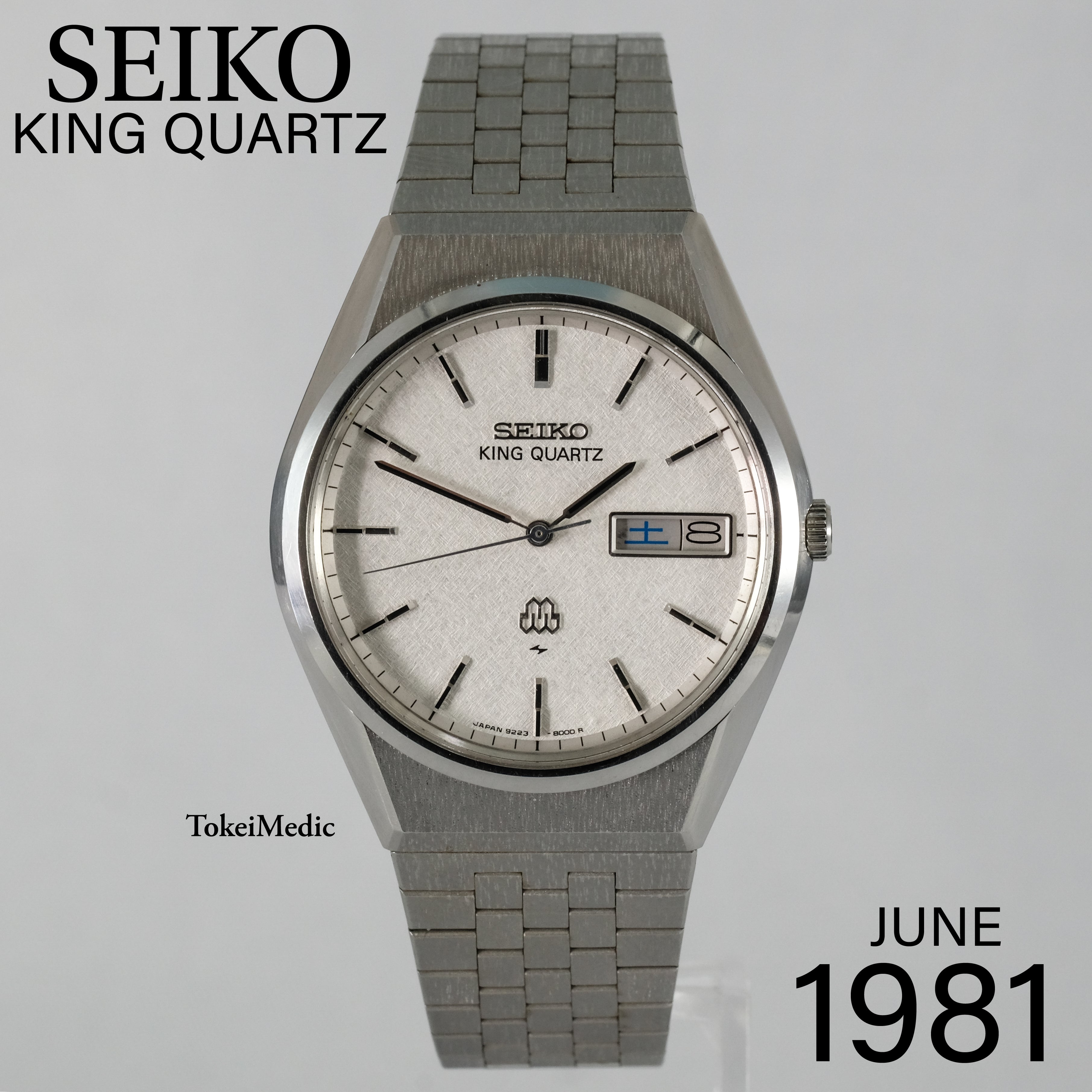 1981 Seiko King Quartz 9223-8000 – TokeiMedic