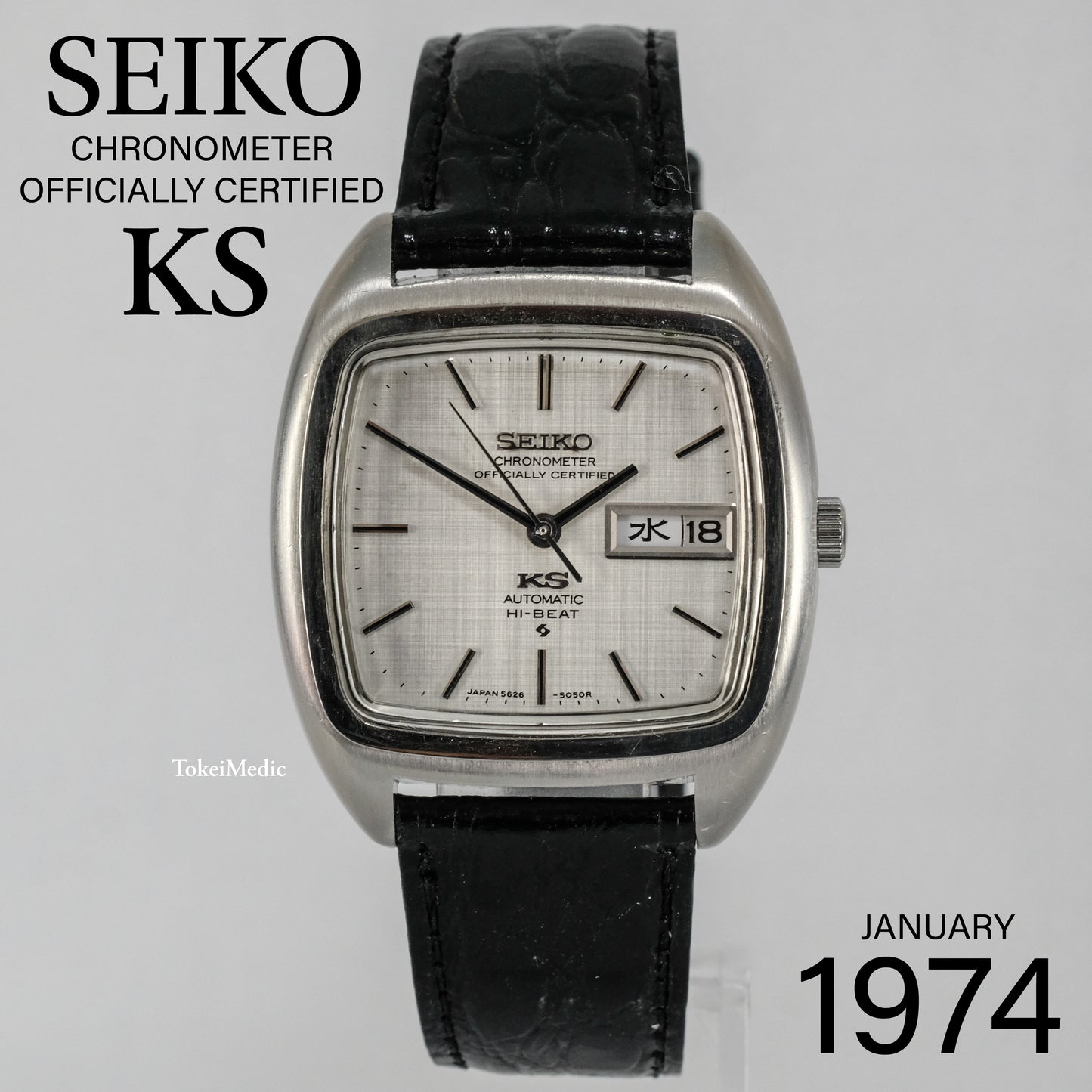 1974 Seiko KS Chronometer Officialy Certified 5626-5040