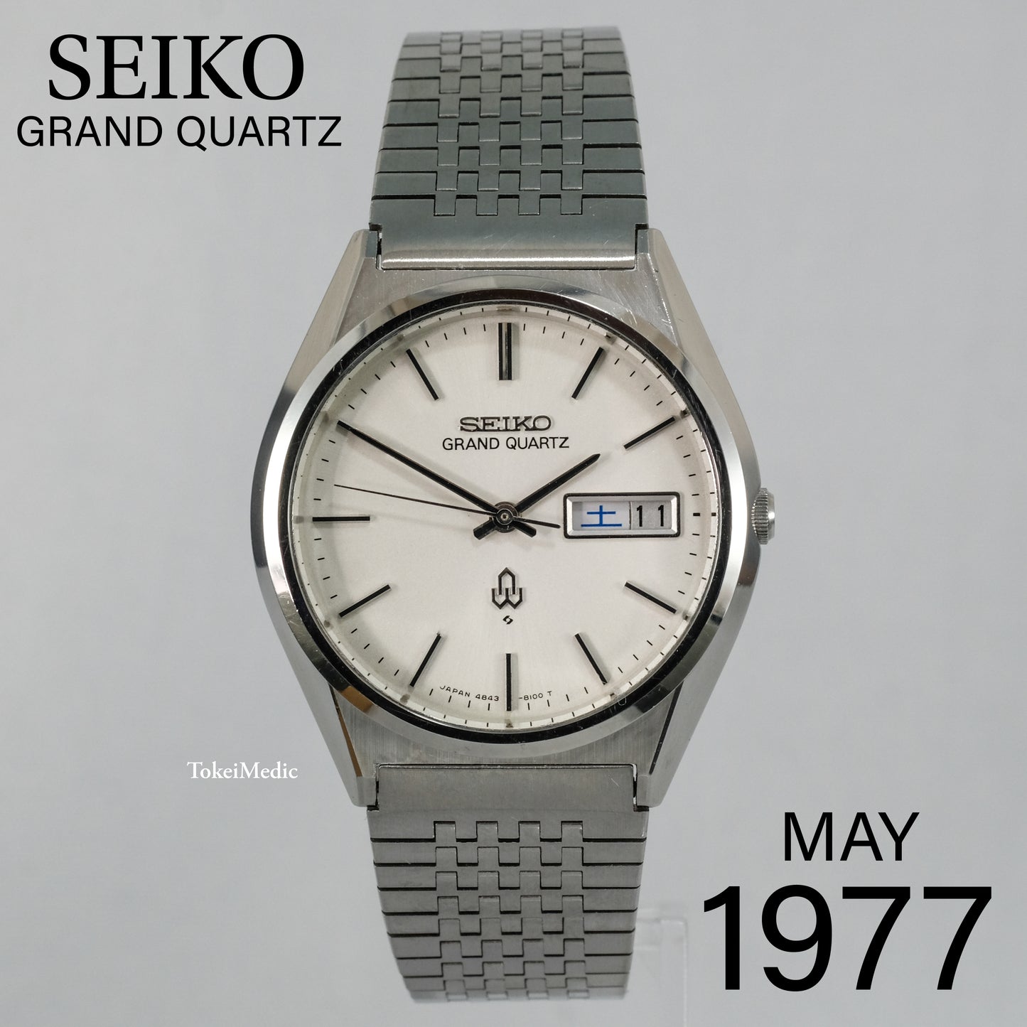 1977 Seiko Grand Quartz 4843-8110