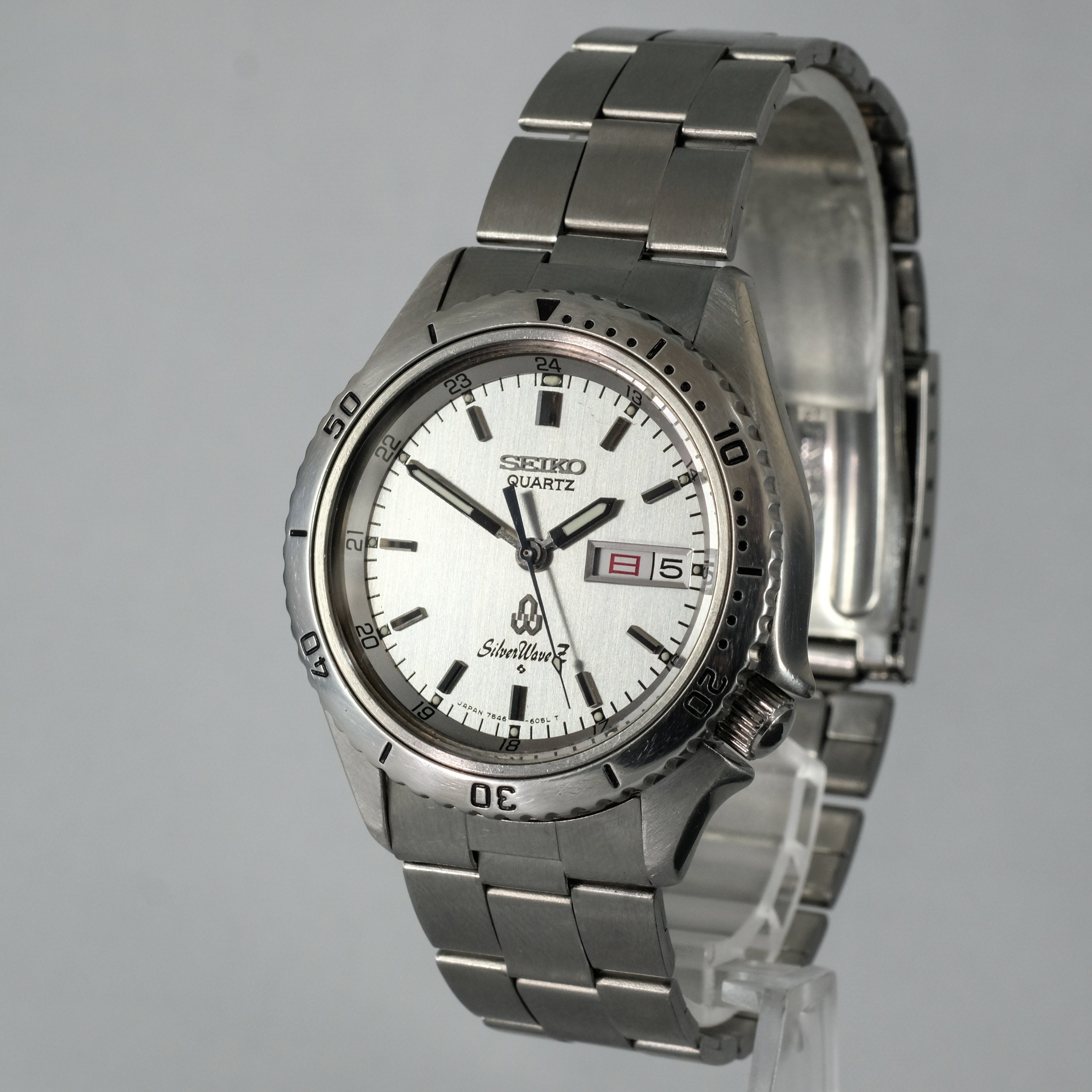 1978 Seiko Quartz SilverWave Z 7546-605A – TokeiMedic