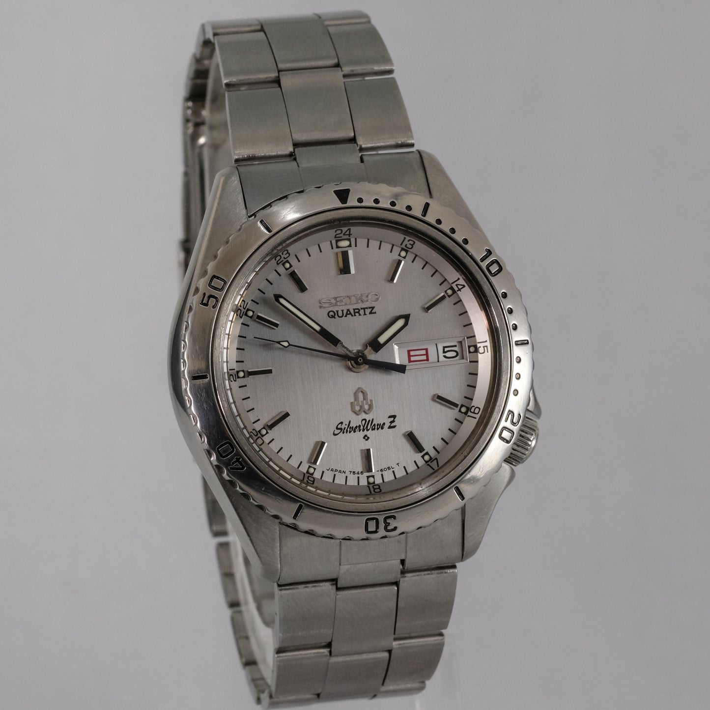 1978 Seiko Quartz SilverWave Z 7546-605A
