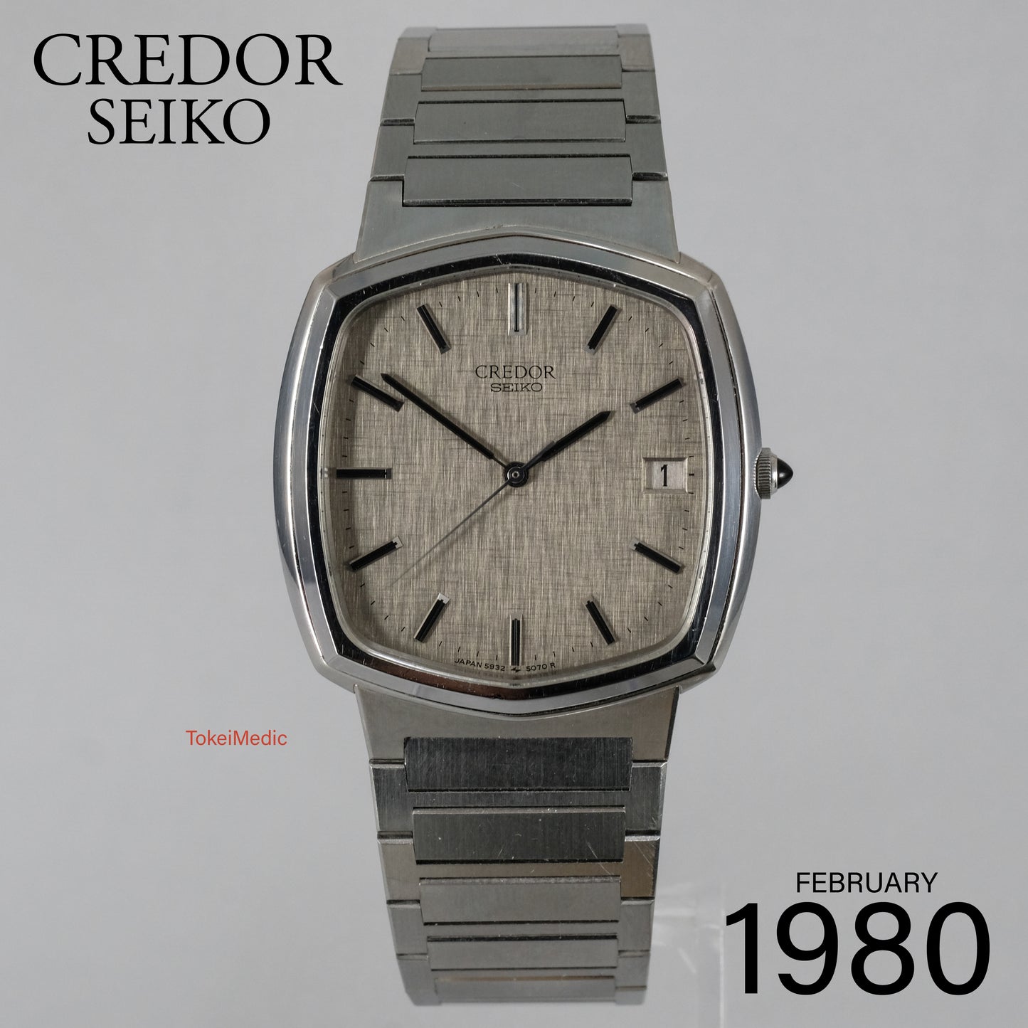 1980 Credor Seiko 5932-5040