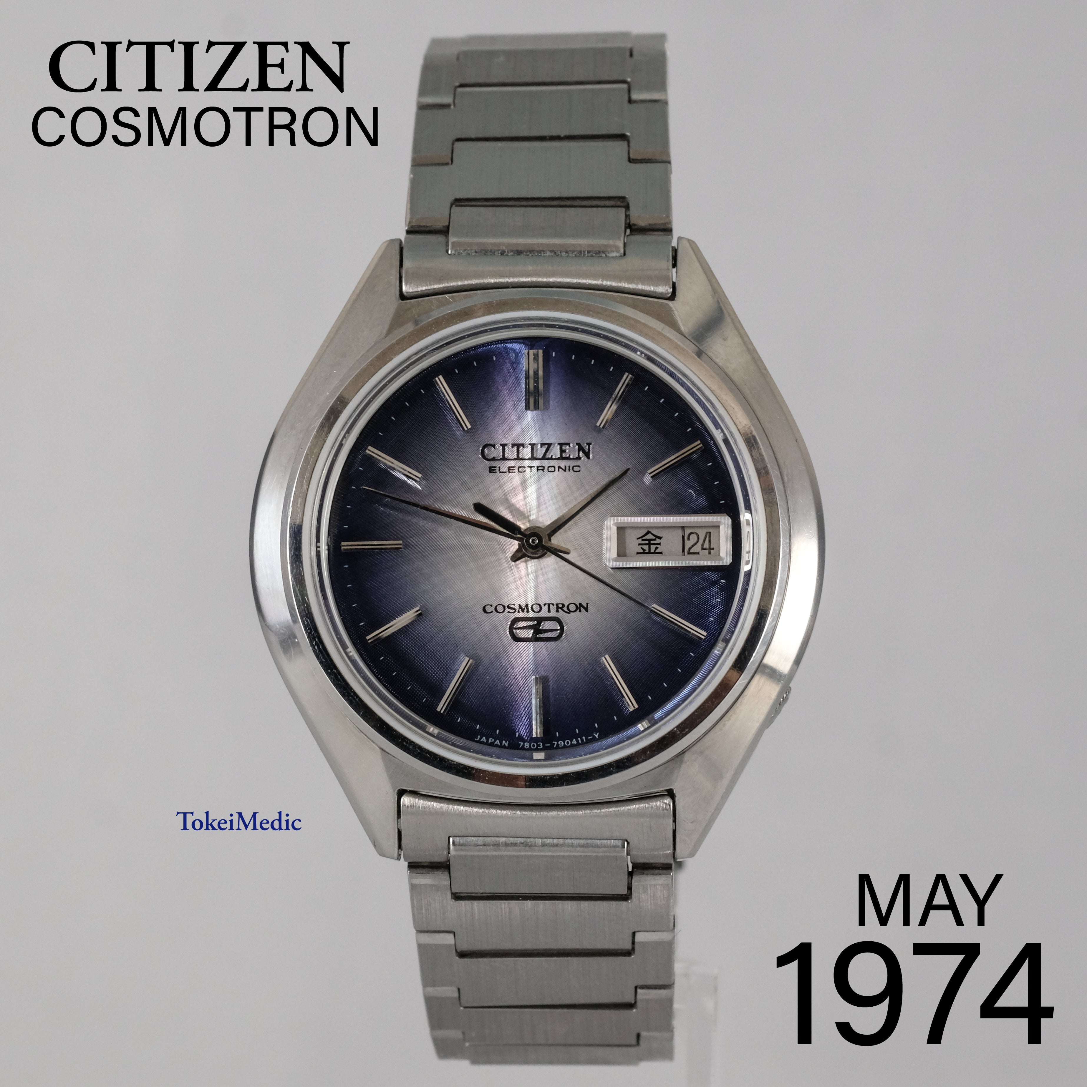 1974 Citizen Electronic Cosmotron 4-790138 Y – TokeiMedic