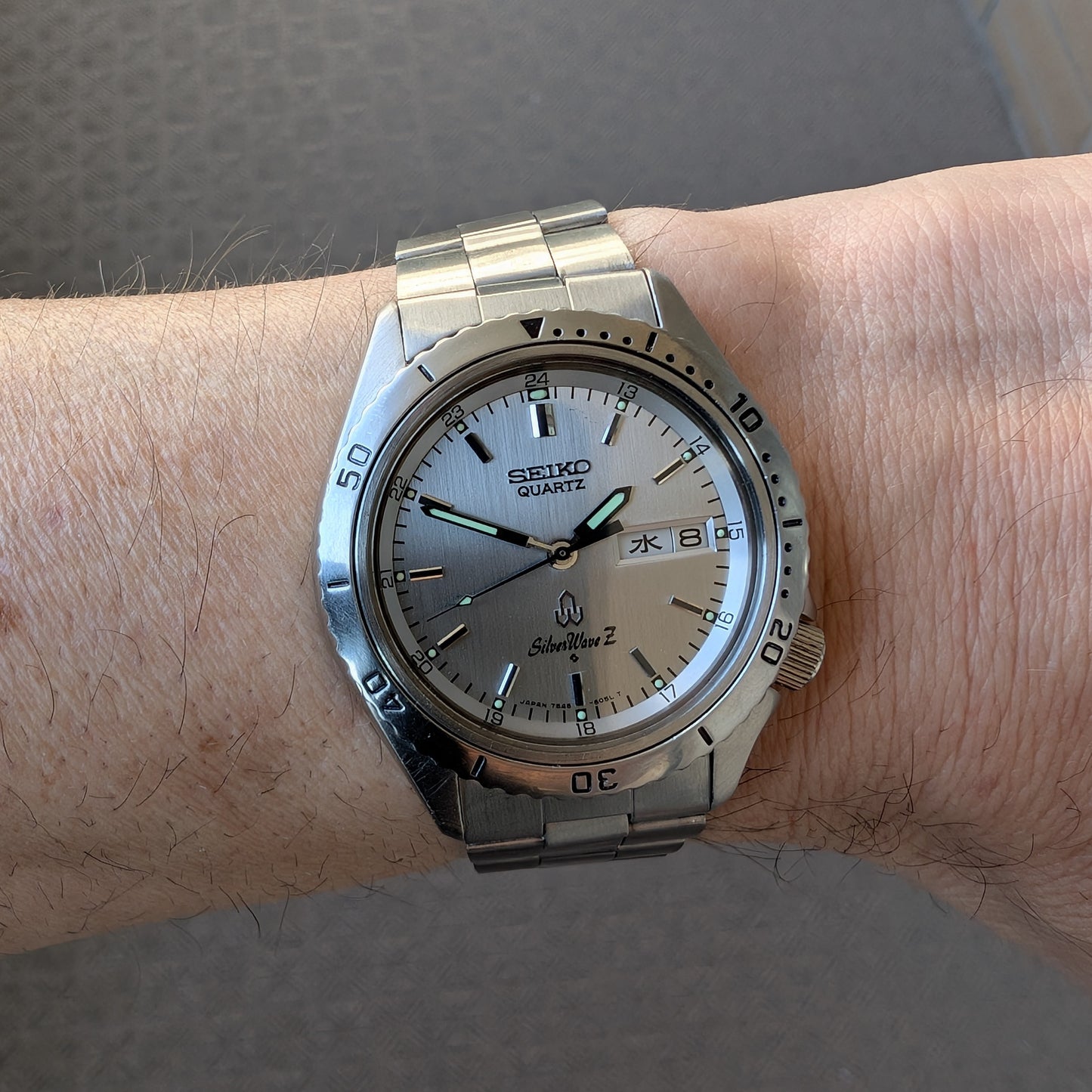 1978 Seiko Quartz SilverWave Z 7546-605A