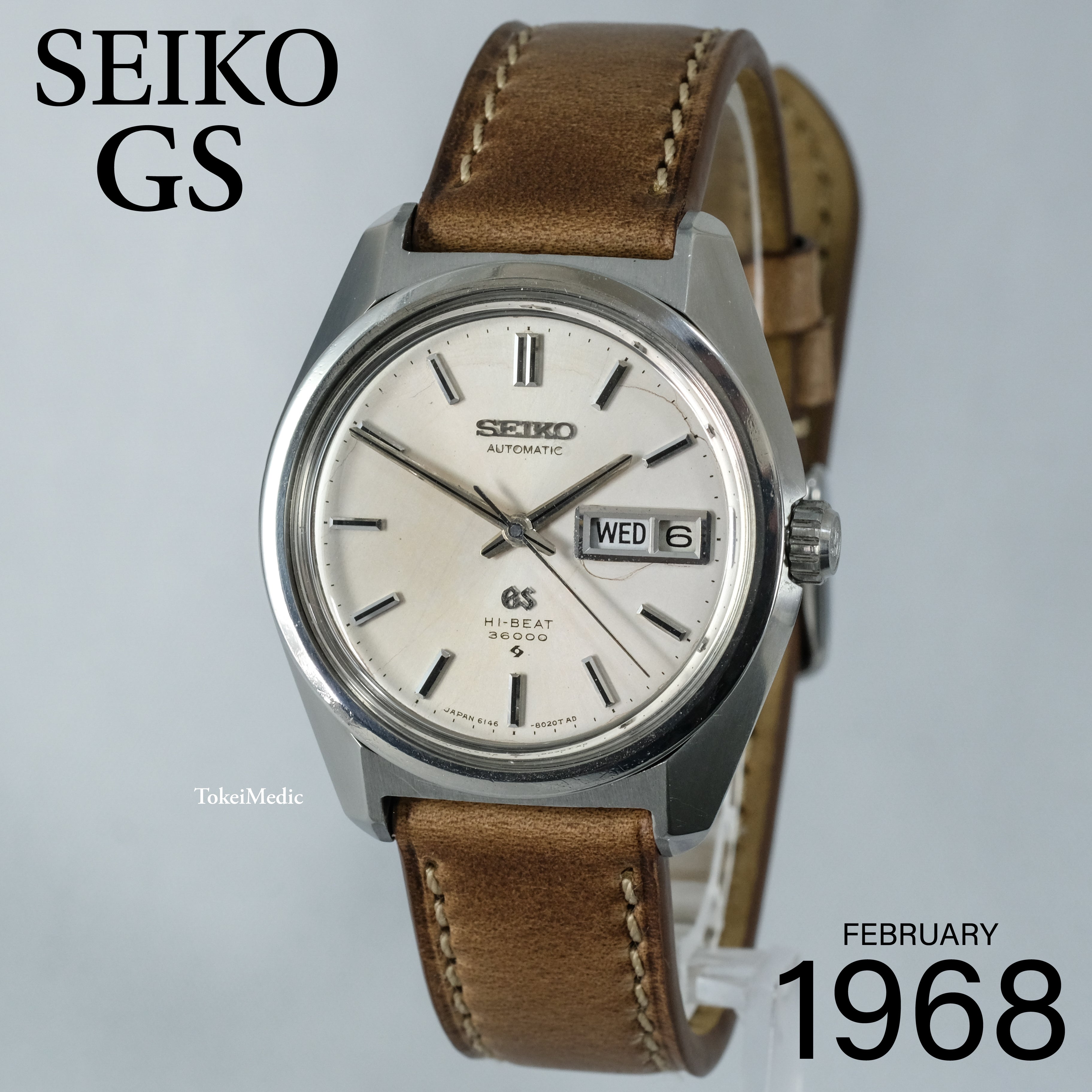 1968 Seiko GS 36000 6146-8000 – TokeiMedic
