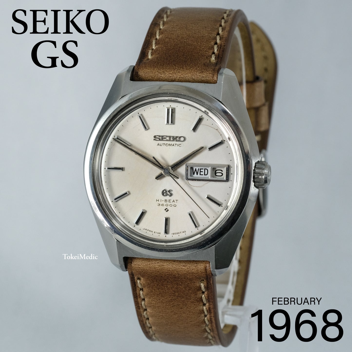 1968 Seiko GS 36000 6146-8000