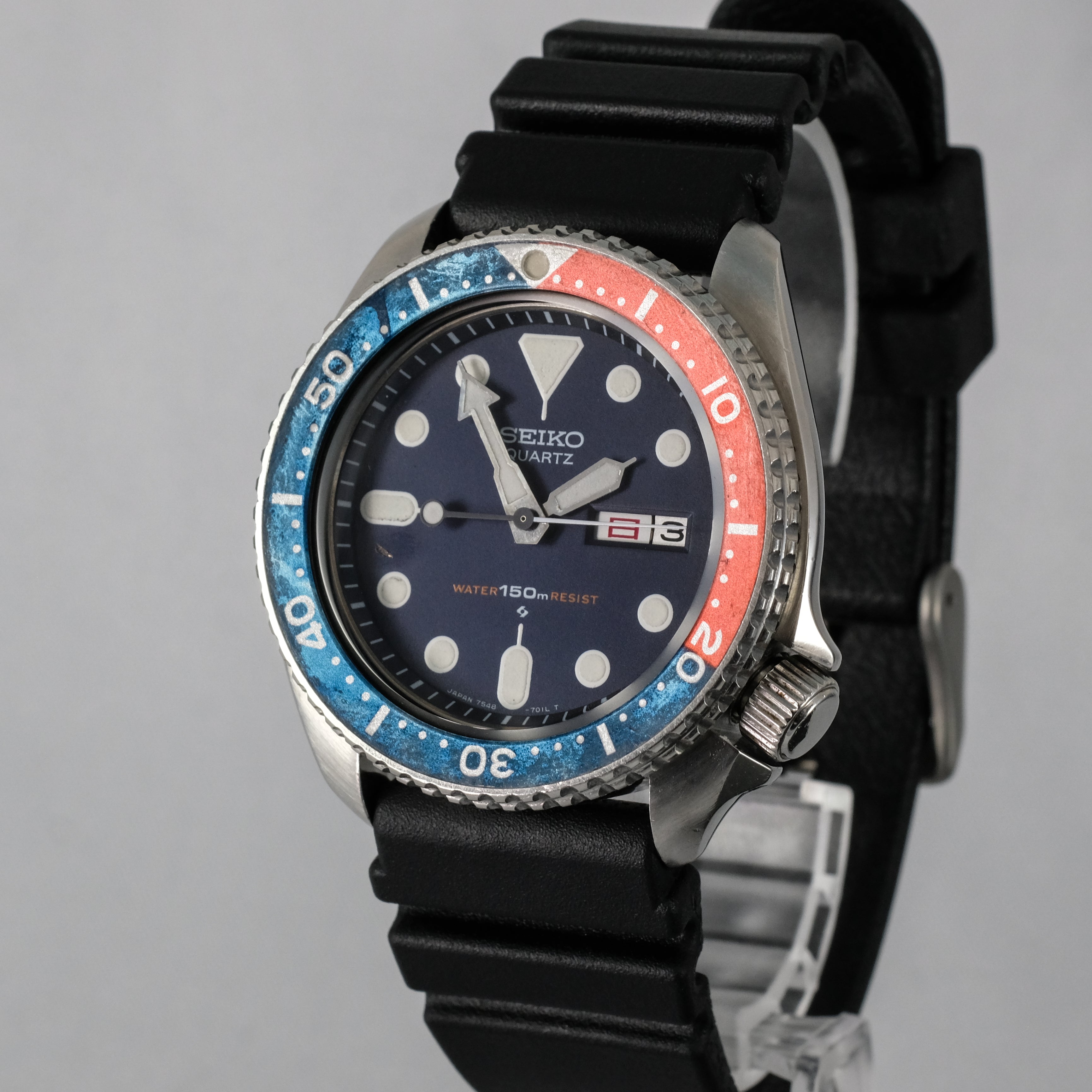 セイコークオーツダイバー7548-700B 1980 Seiko Quartz Diver 7548-700B – TokeiMedic