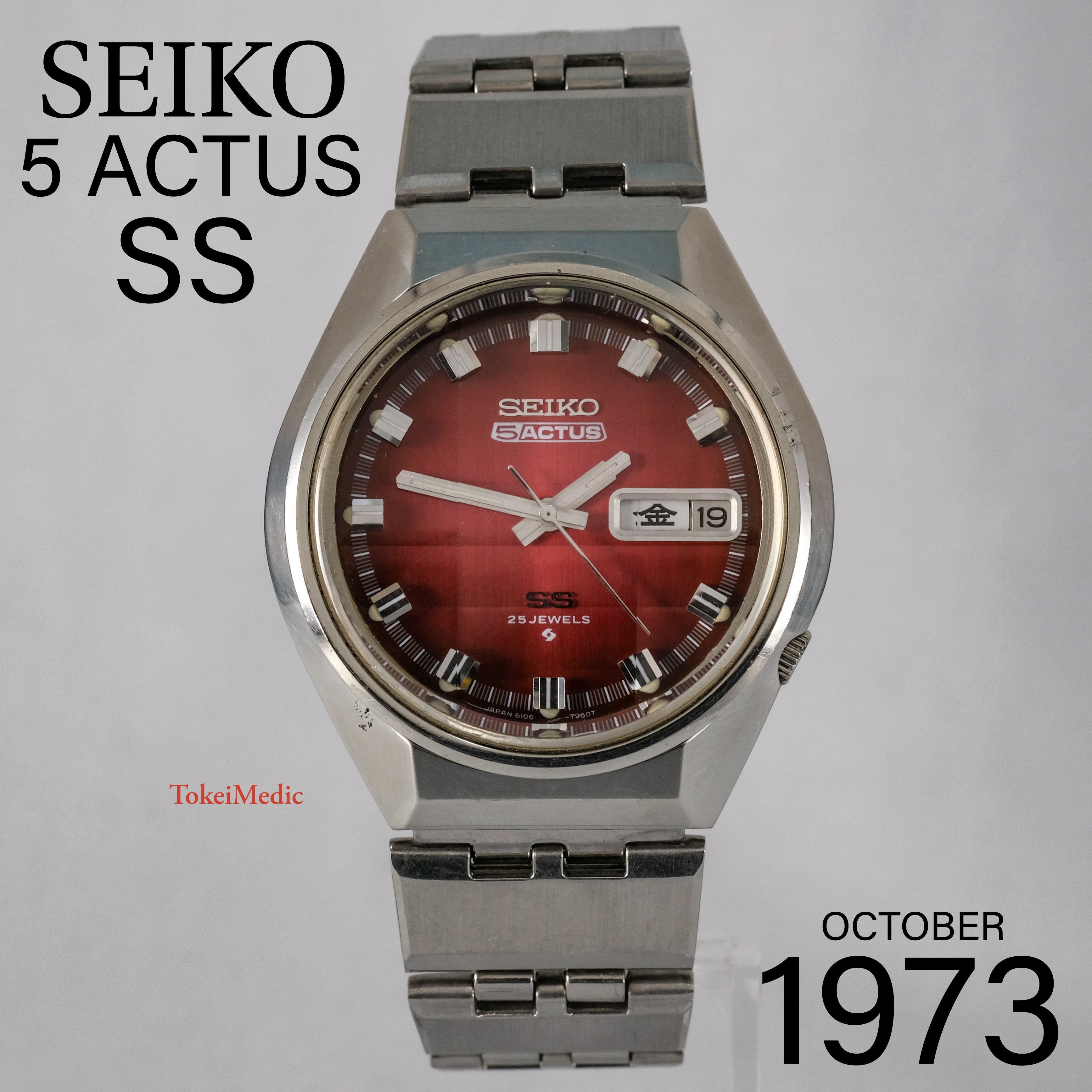 1973 Seiko 5 Actus SS 6106-7690 – TokeiMedic