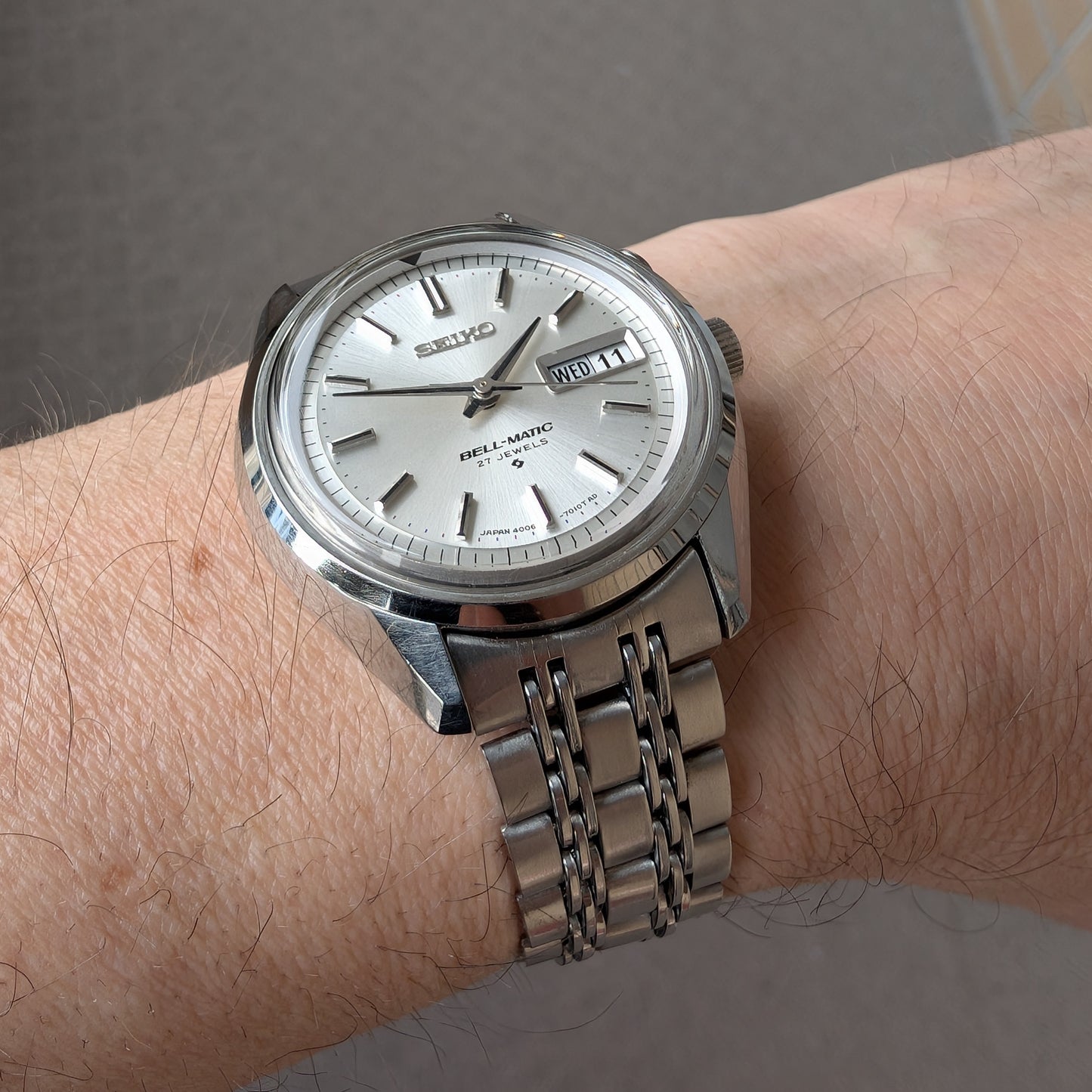 1972 Seiko JDM Bell-Matic 4006-7012