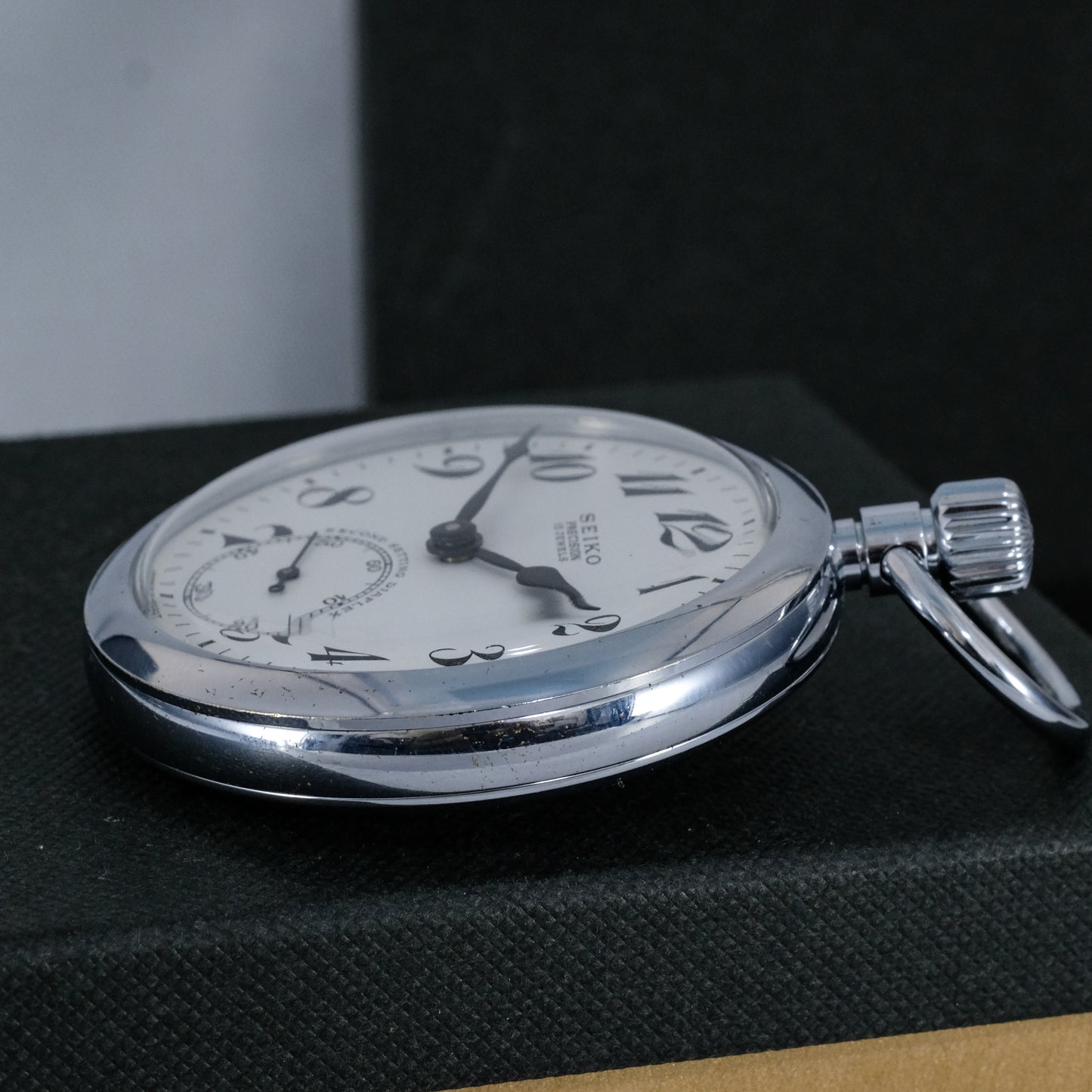 1970 Seiko Precision Second Setting, 91-0020 Japan National Railway Pocket Watch