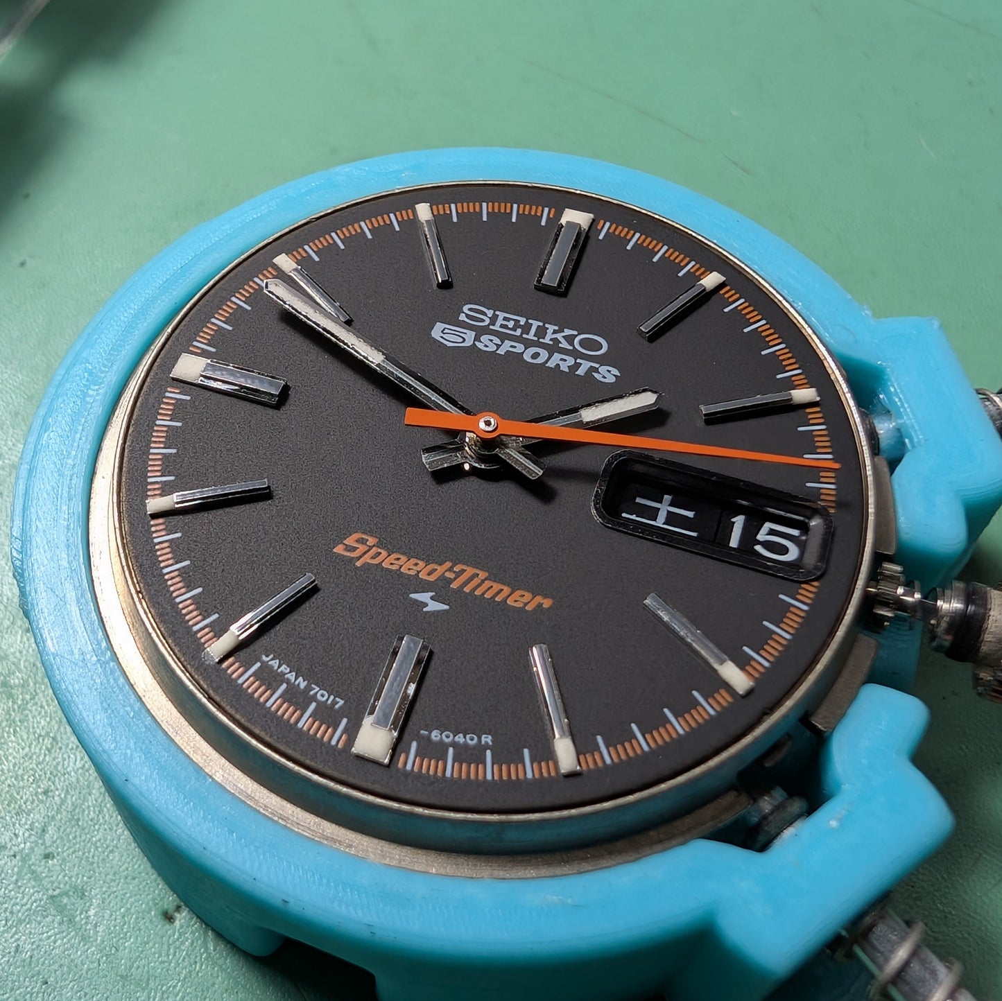 1971 Seiko 5 Sports SpeedTimer Flyback Chronograph 7017-6040