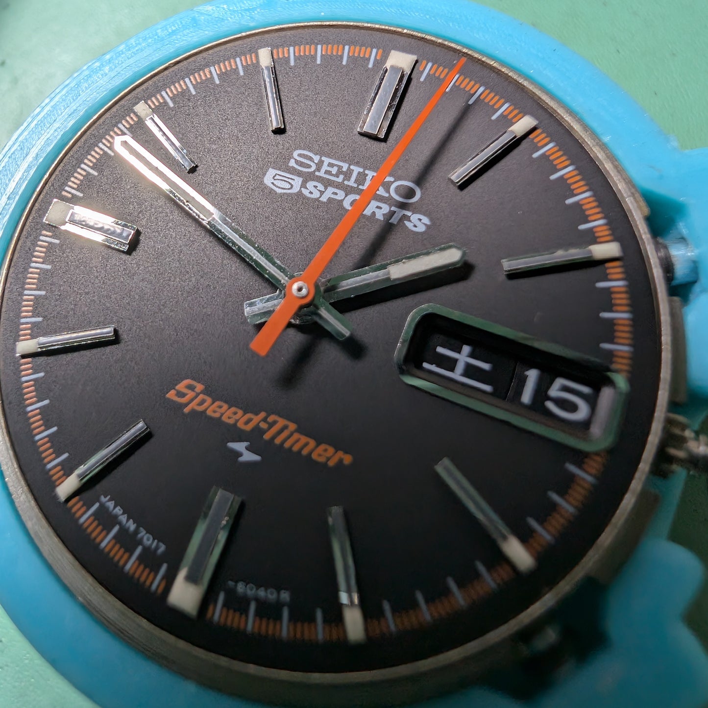 1971 Seiko 5 Sports SpeedTimer Flyback Chronograph 7017-6040