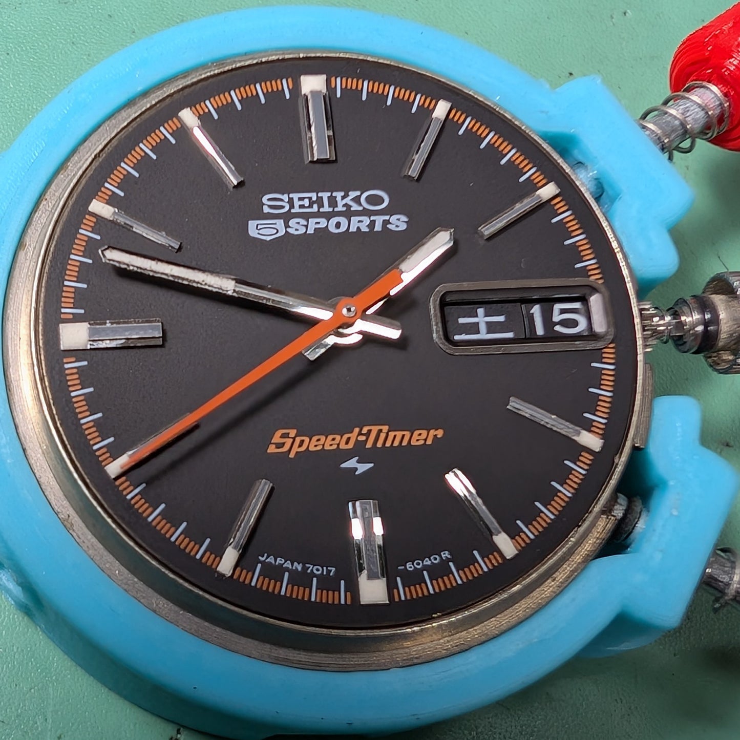 1971 Seiko 5 Sports SpeedTimer Flyback Chronograph 7017-6040