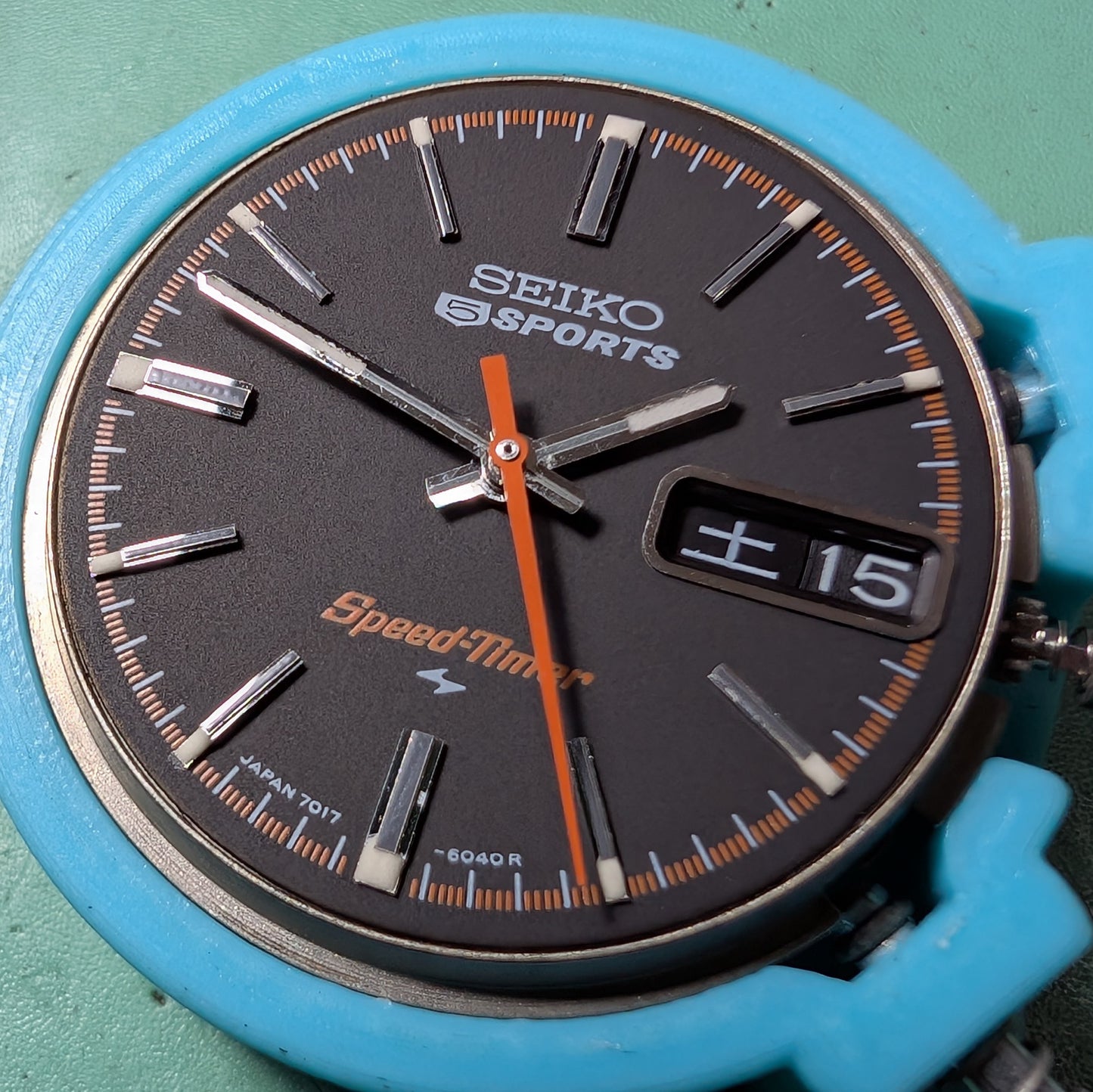 1971 Seiko 5 Sports SpeedTimer Flyback Chronograph 7017-6040