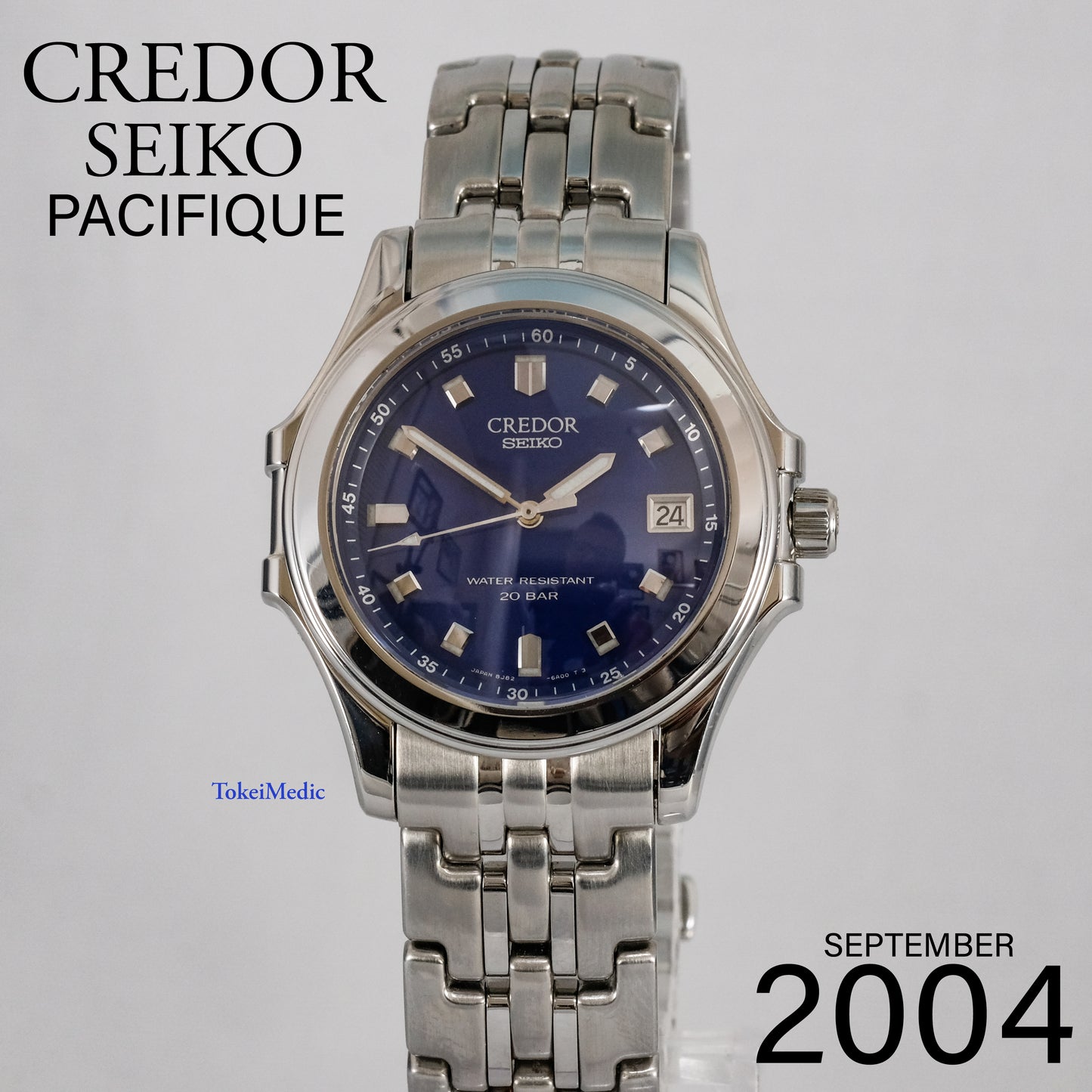 2004 Credor Seiko Pacifique 8J81-6A00