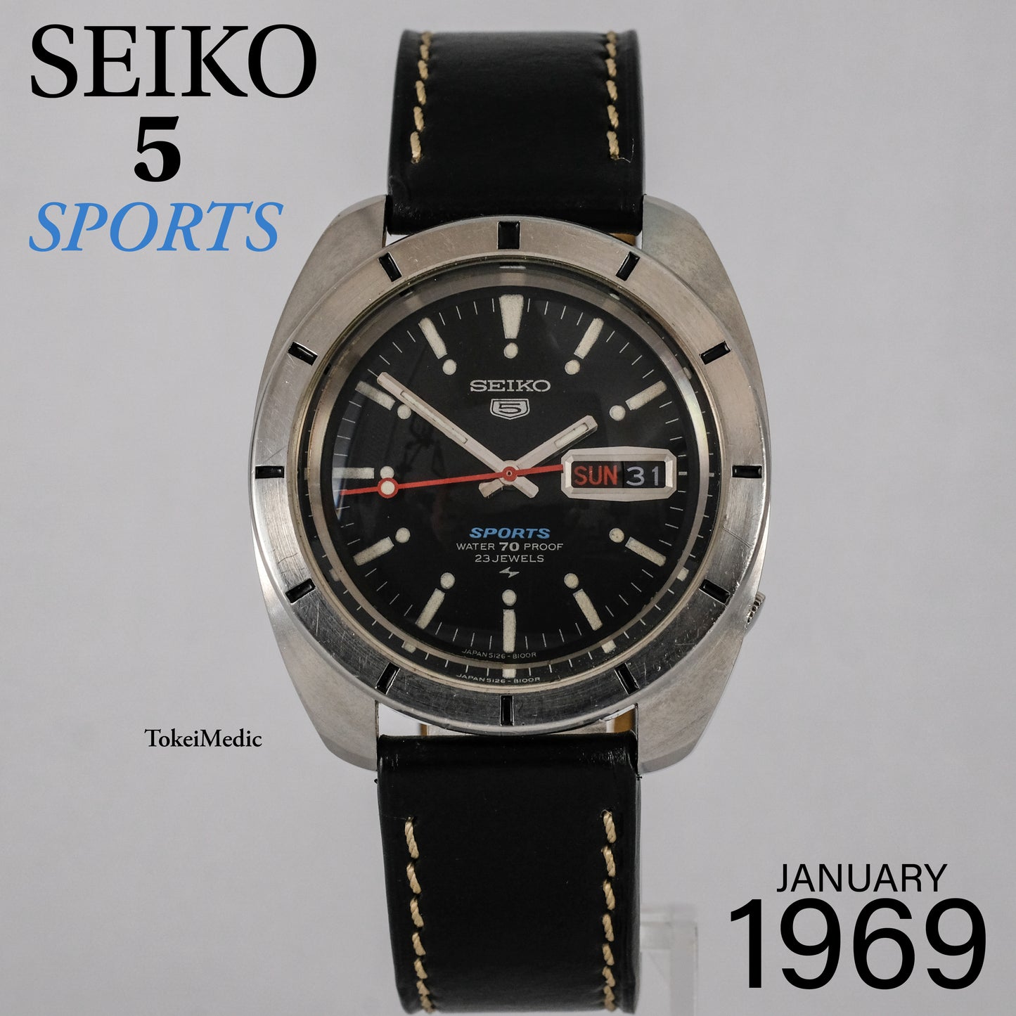 1969 Seiko 5 Sports 5126-8100