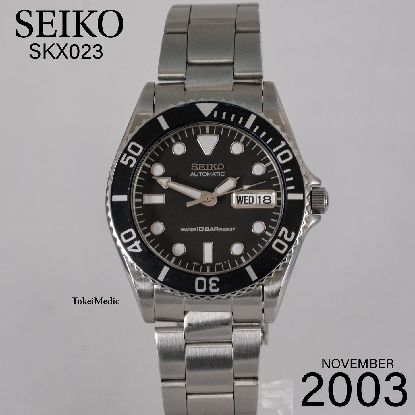 2003 Seiko SKX023 7S26-0050